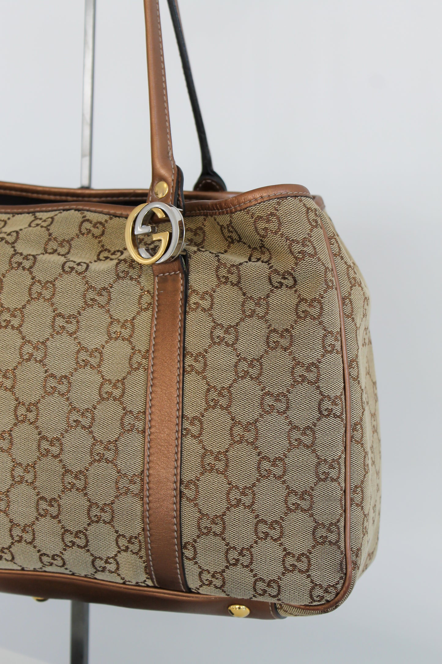 Gucci Interlocking GG Monogram Tote