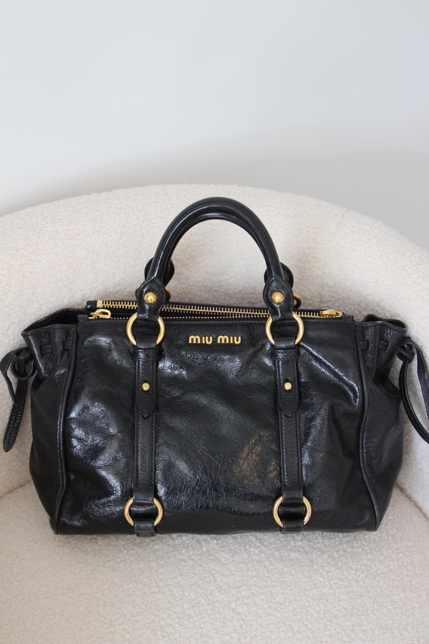 Miu Miu Vitello Shine
