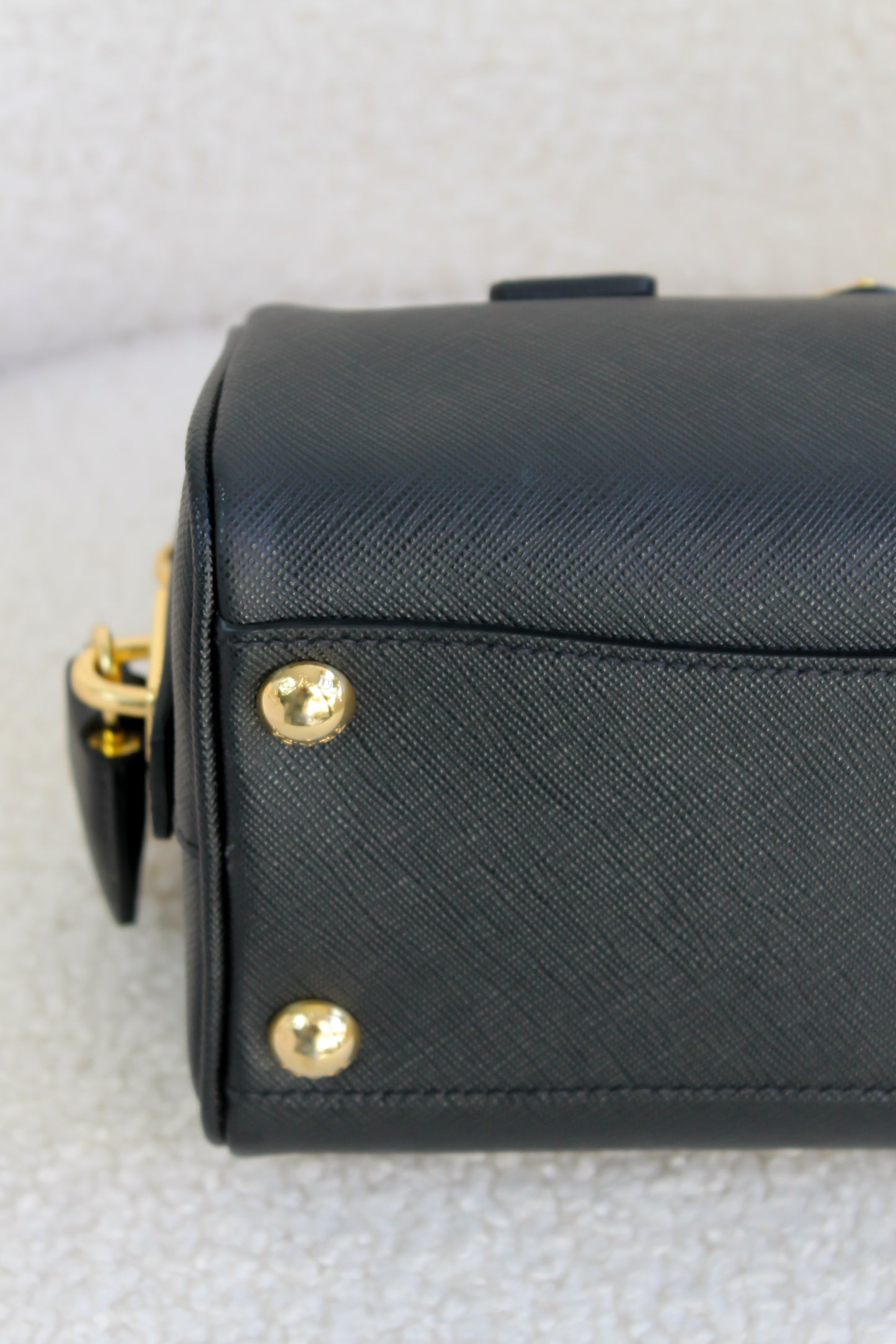 Prada Saffiano Leather Top Handle Bag