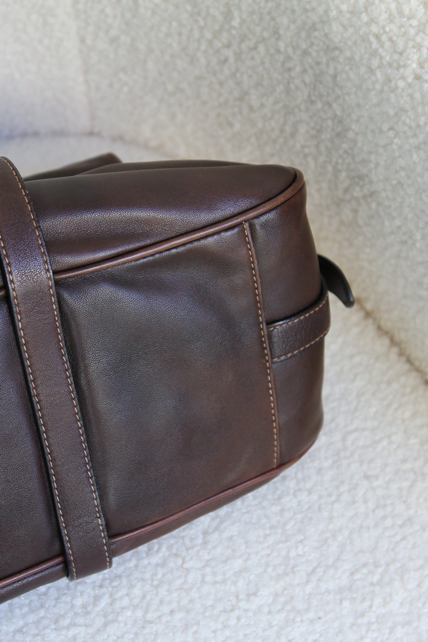 Prada Buckled Bauletto Bag