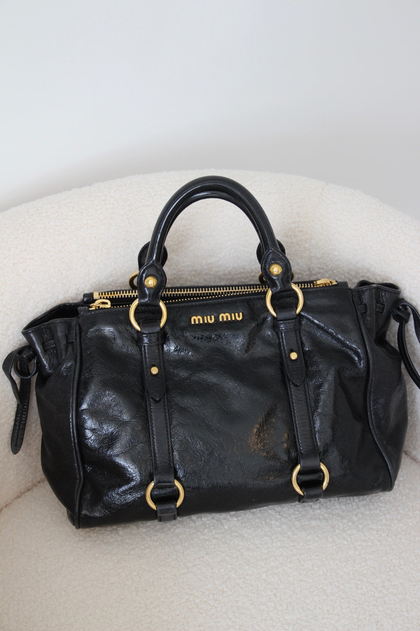 Miu Miu Vitello Shine