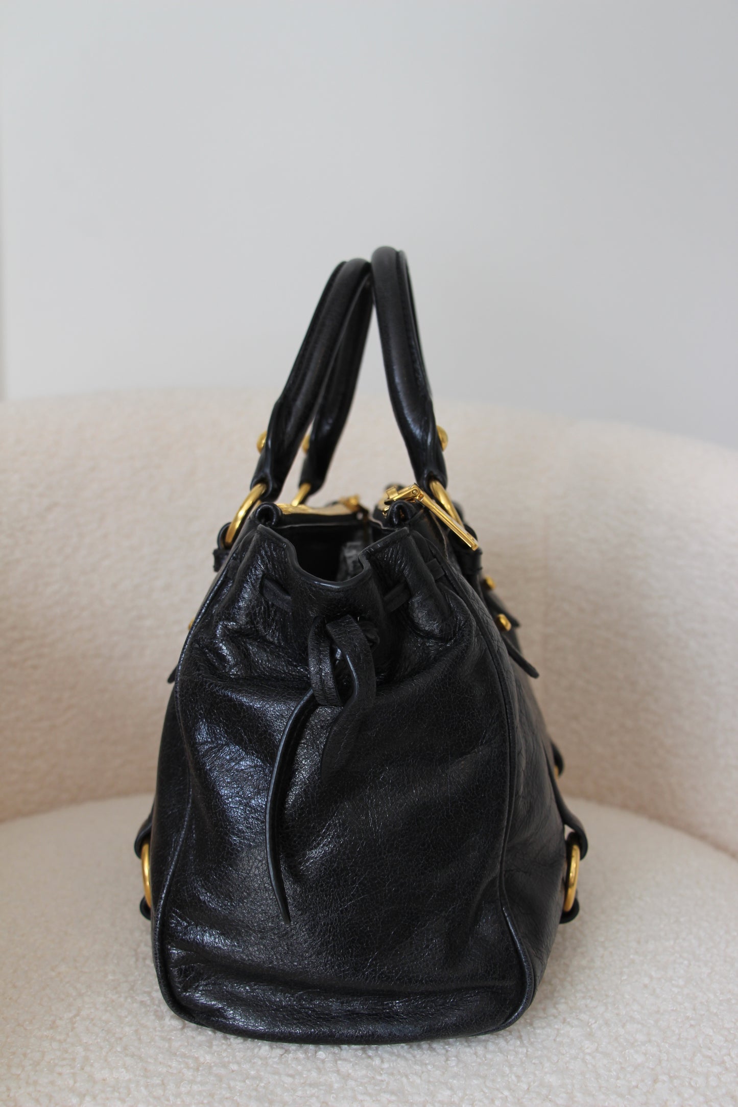 Miu Miu Vitello Shine