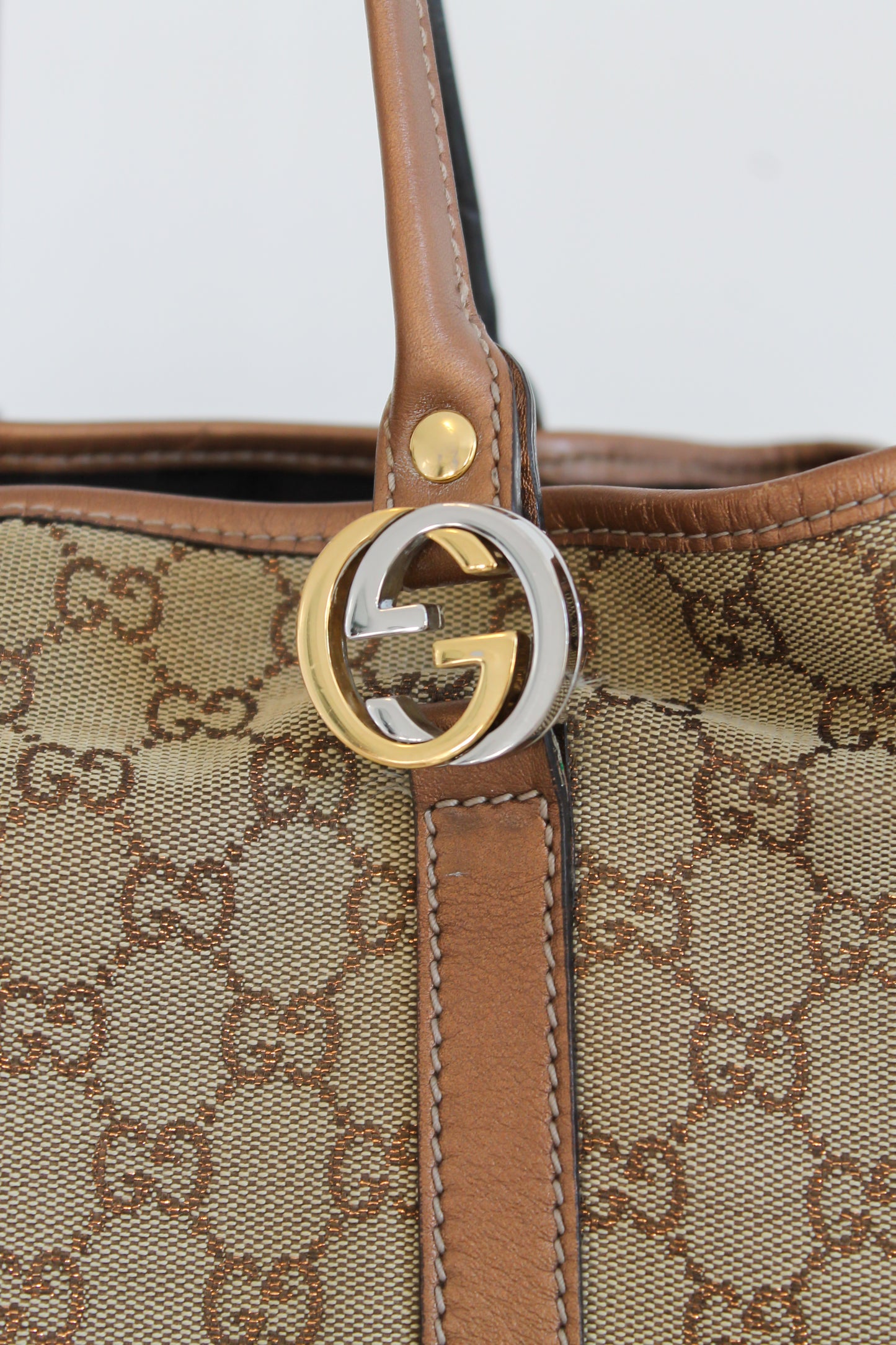 Gucci Interlocking GG Monogram Tote