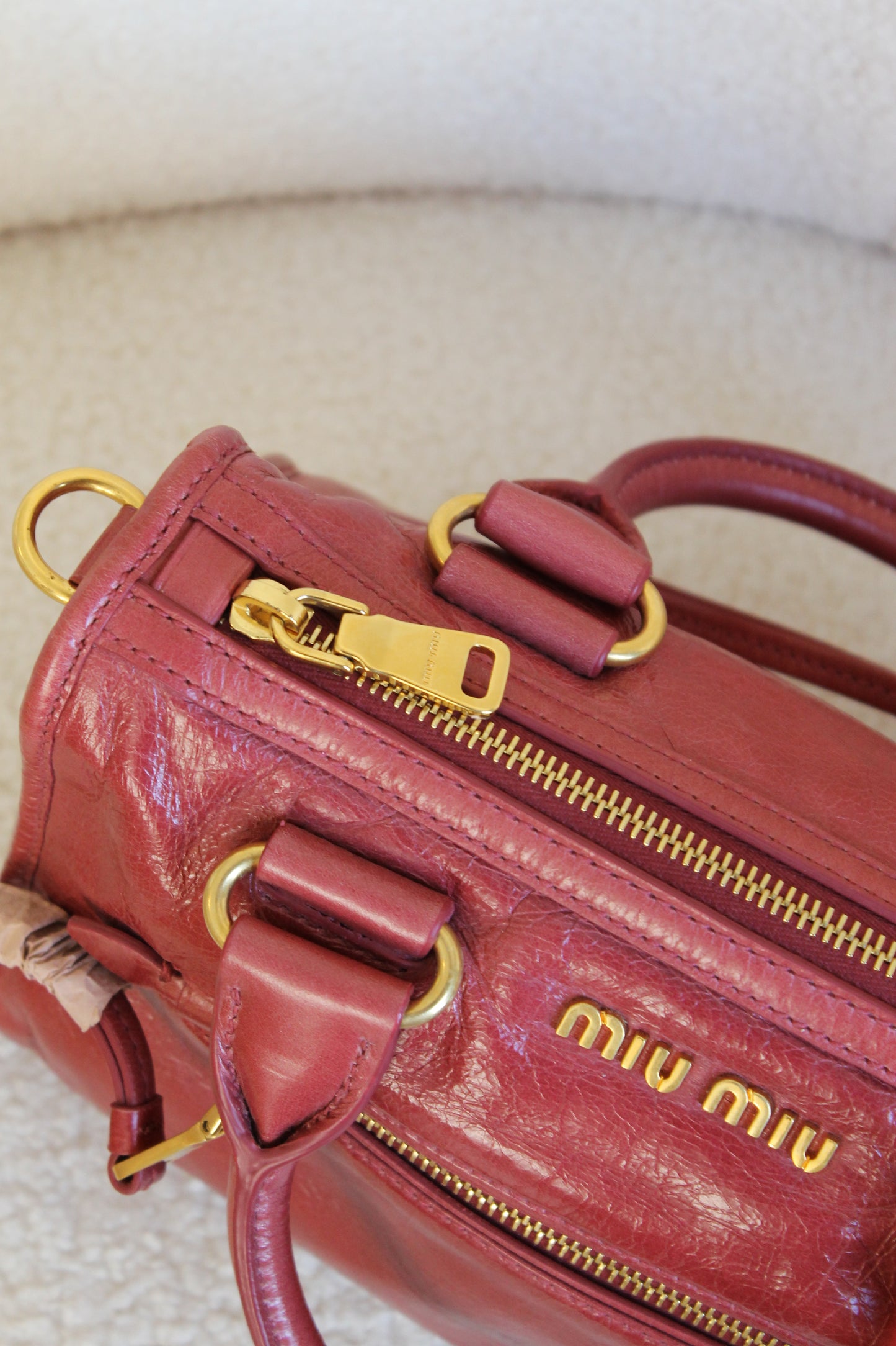 Miu Miu Vitello Shine