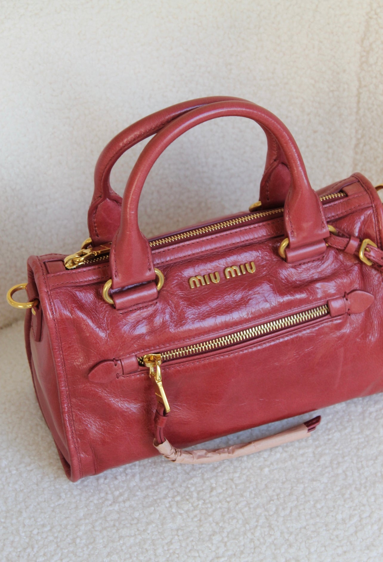 Miu Miu Vitello Shine