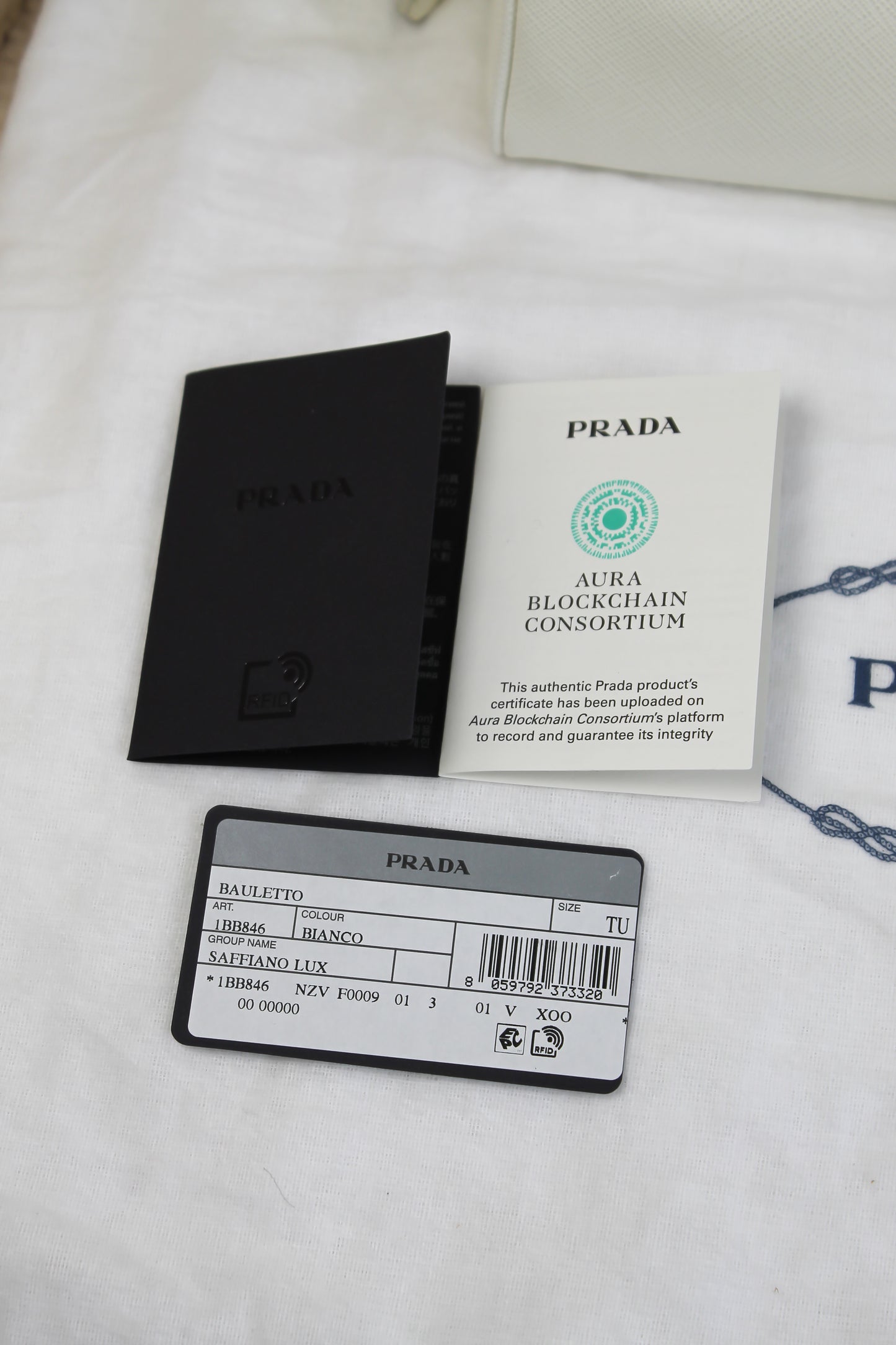 Prada Saffiano Leather Top Handle Bag