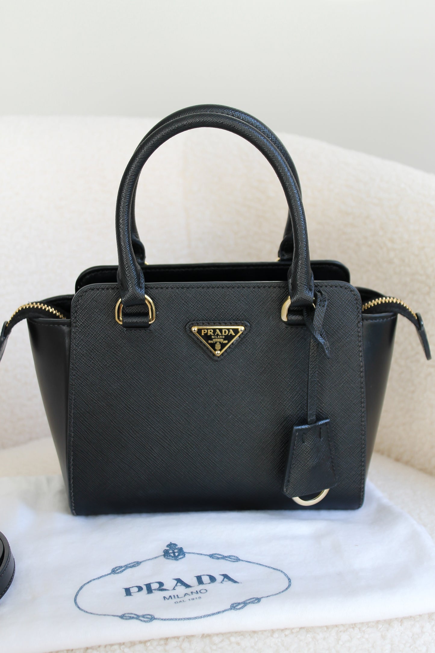 Prada Saffiano Leather Handbag