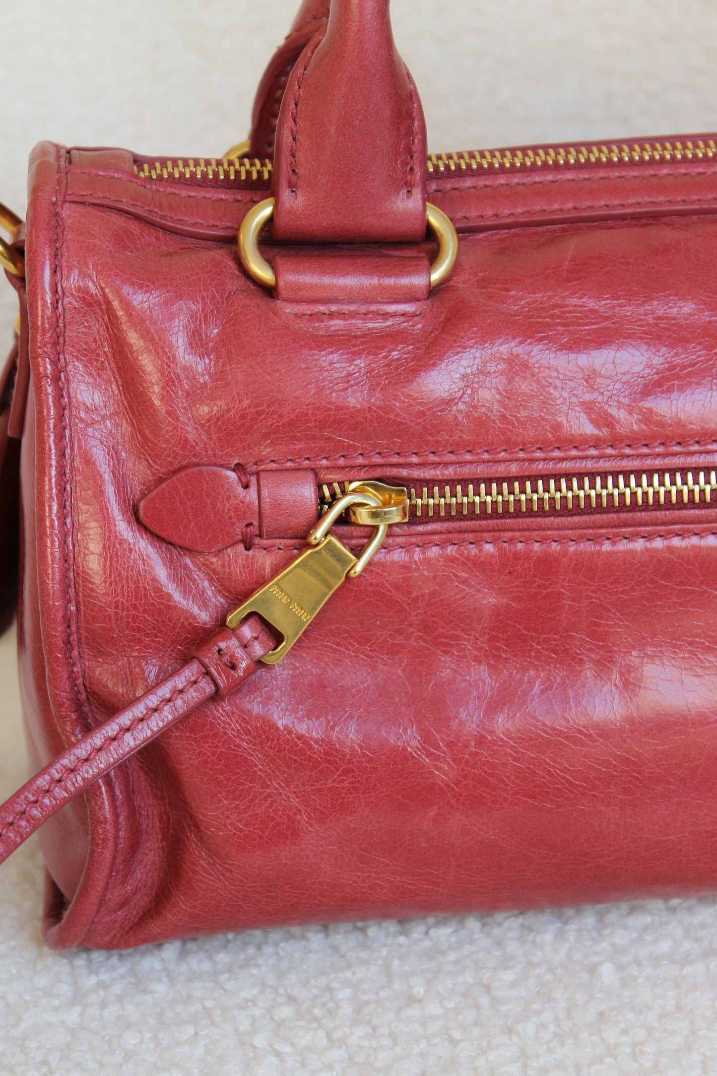 Miu Miu Vitello Shine