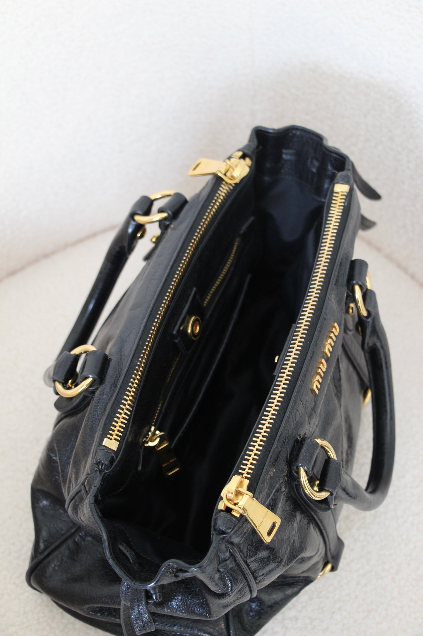 Miu Miu Vitello Shine