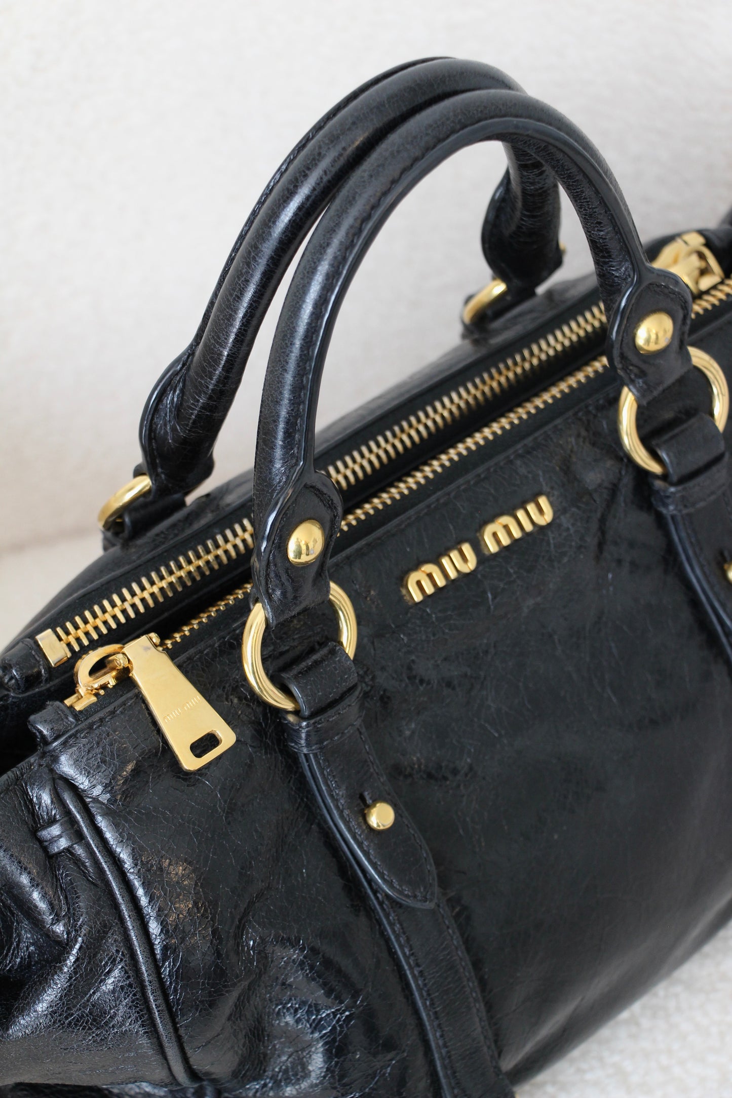 Miu Miu Vitello Shine