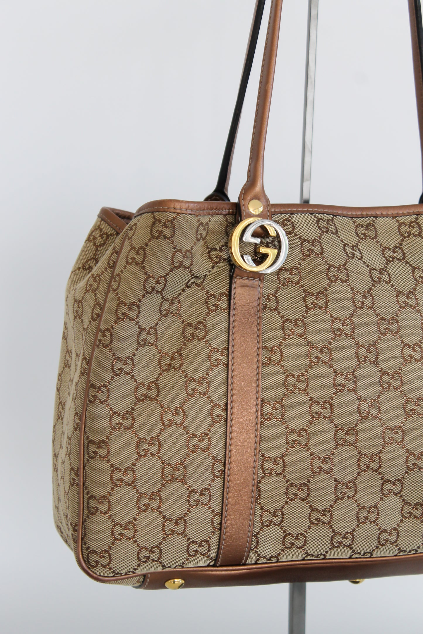 Gucci Interlocking GG Monogram Tote