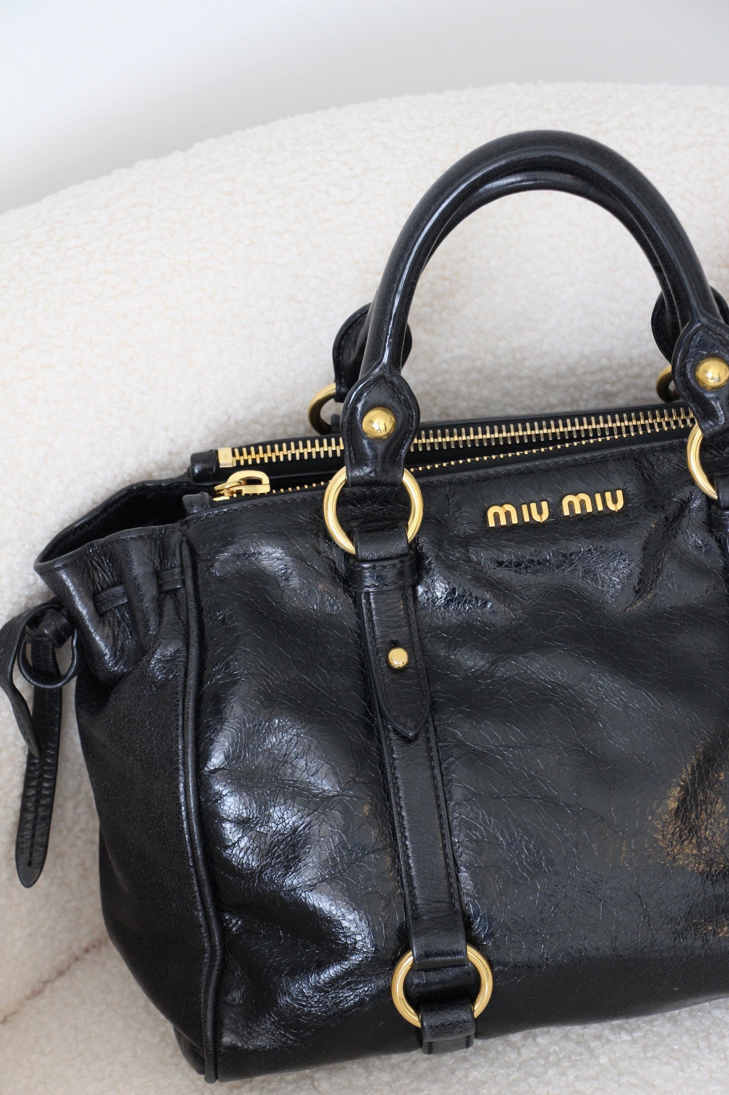 Miu Miu Vitello Shine