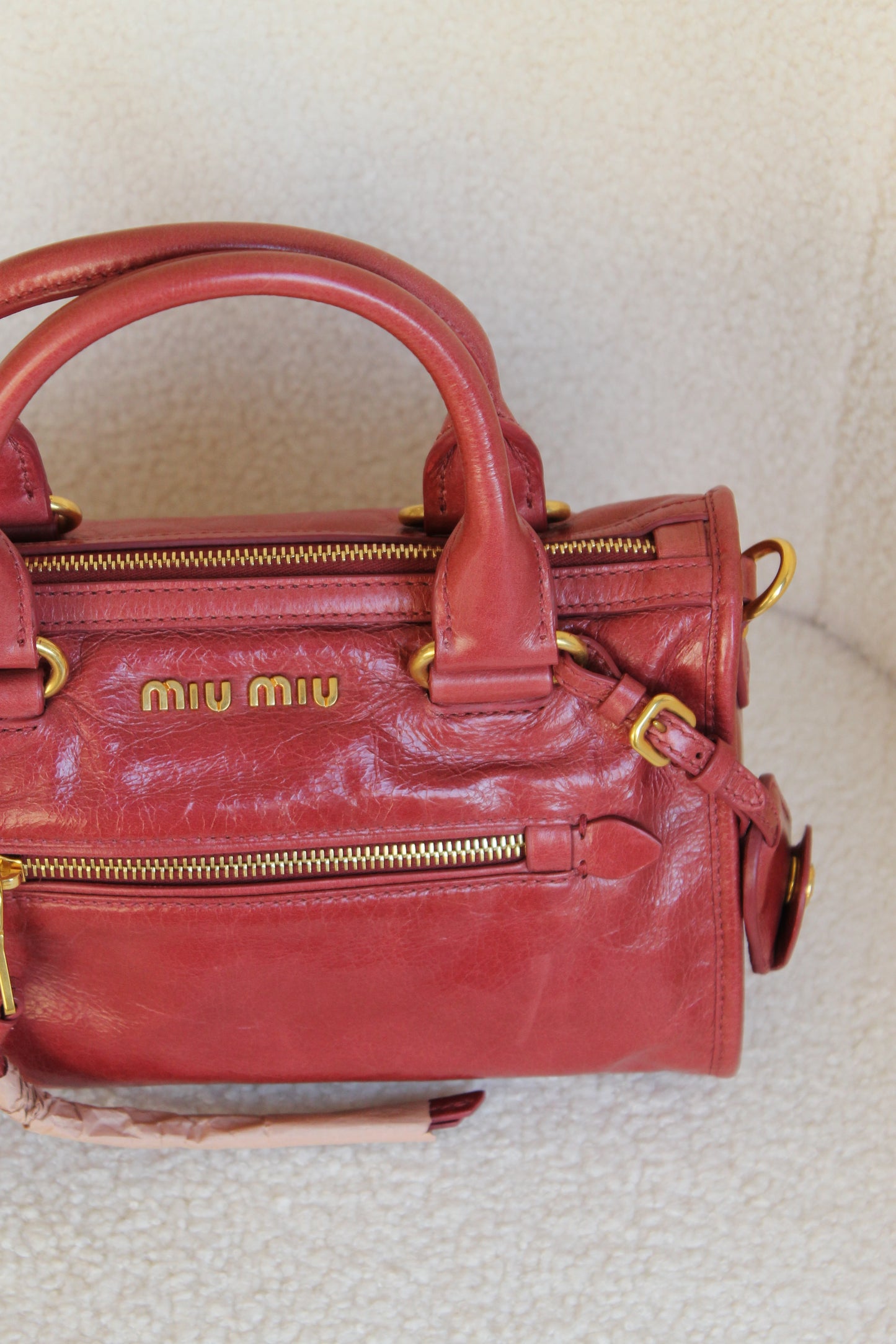 Miu Miu Vitello Shine