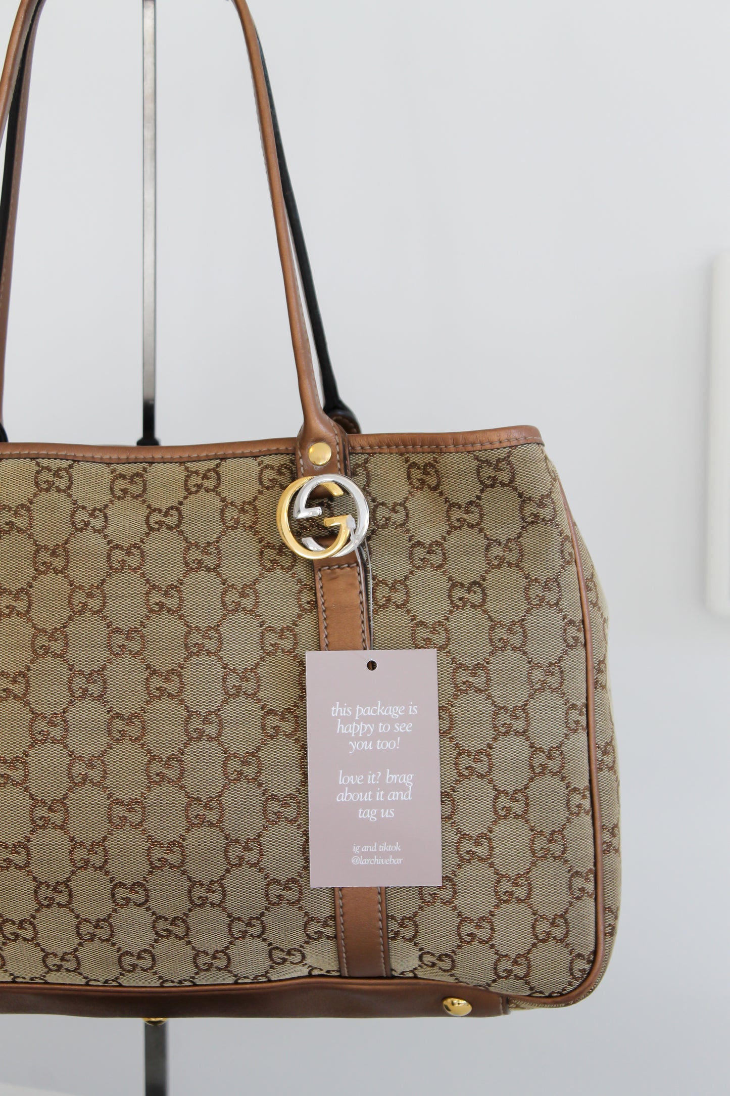 Gucci Interlocking GG Monogram Tote
