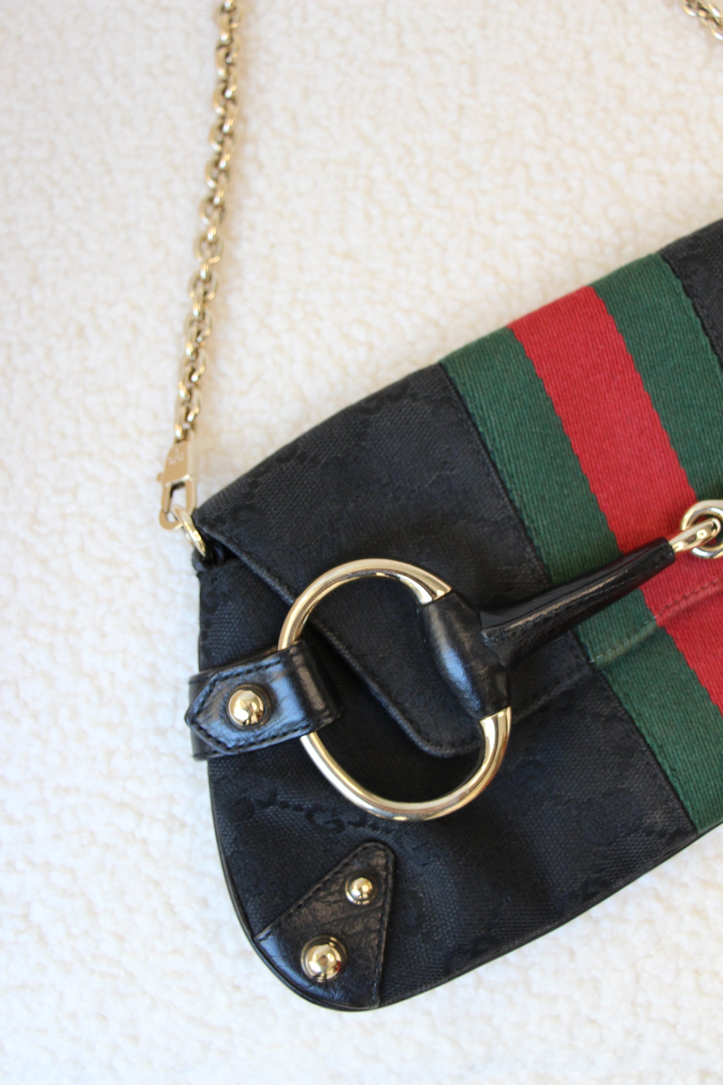 Gucci Horsebit Chain Bag