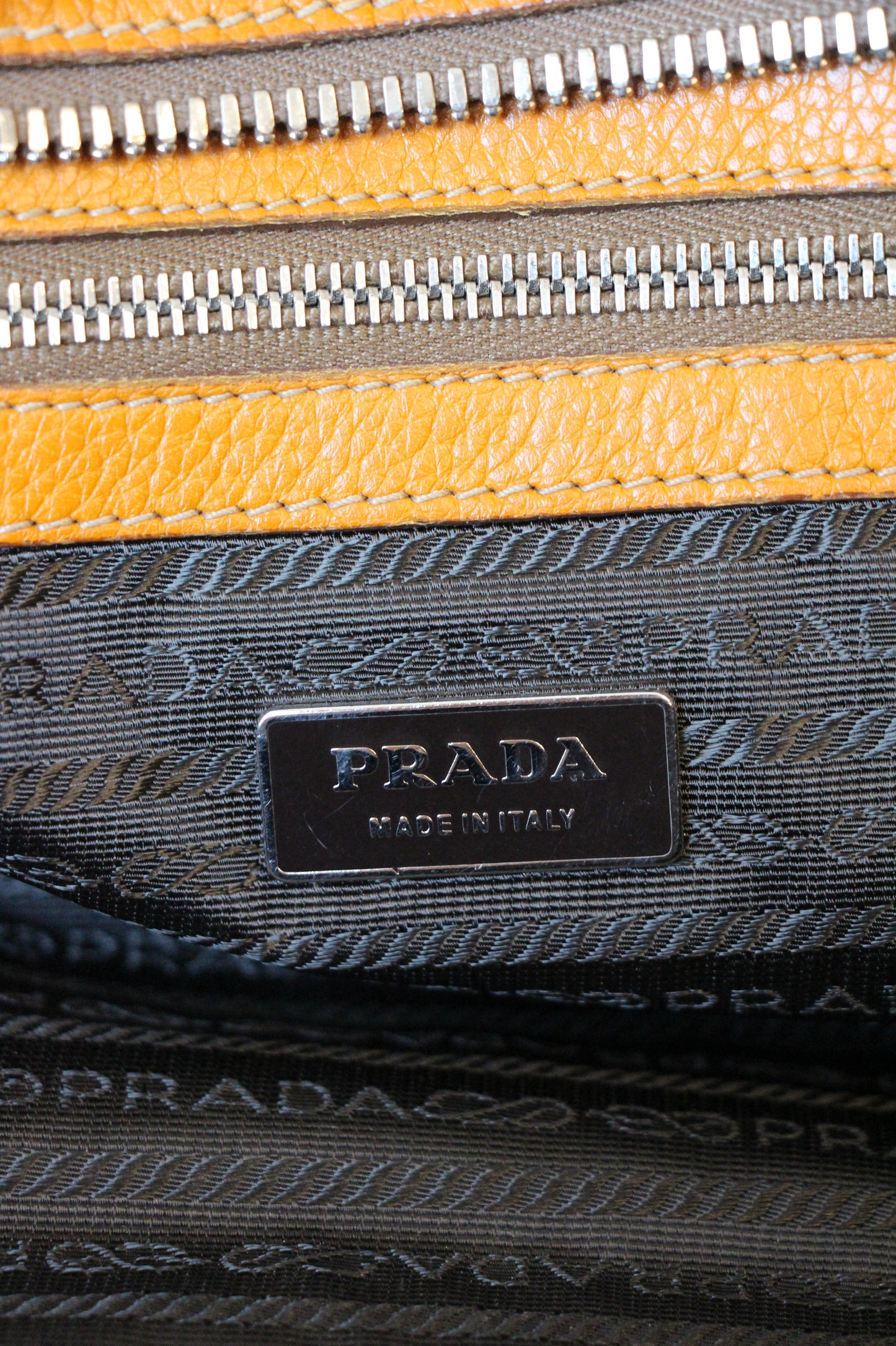 Prada Vitello Daino Bauletto Bag