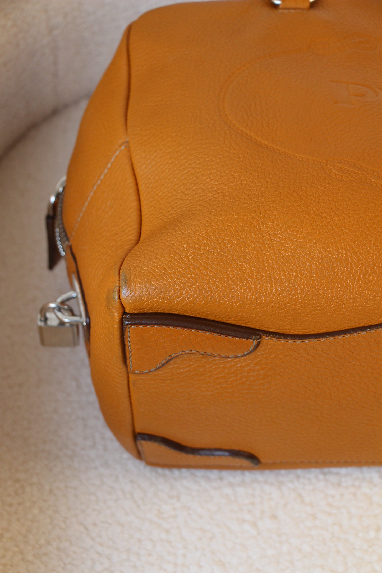 Prada Vitello Daino Bauletto Bag
