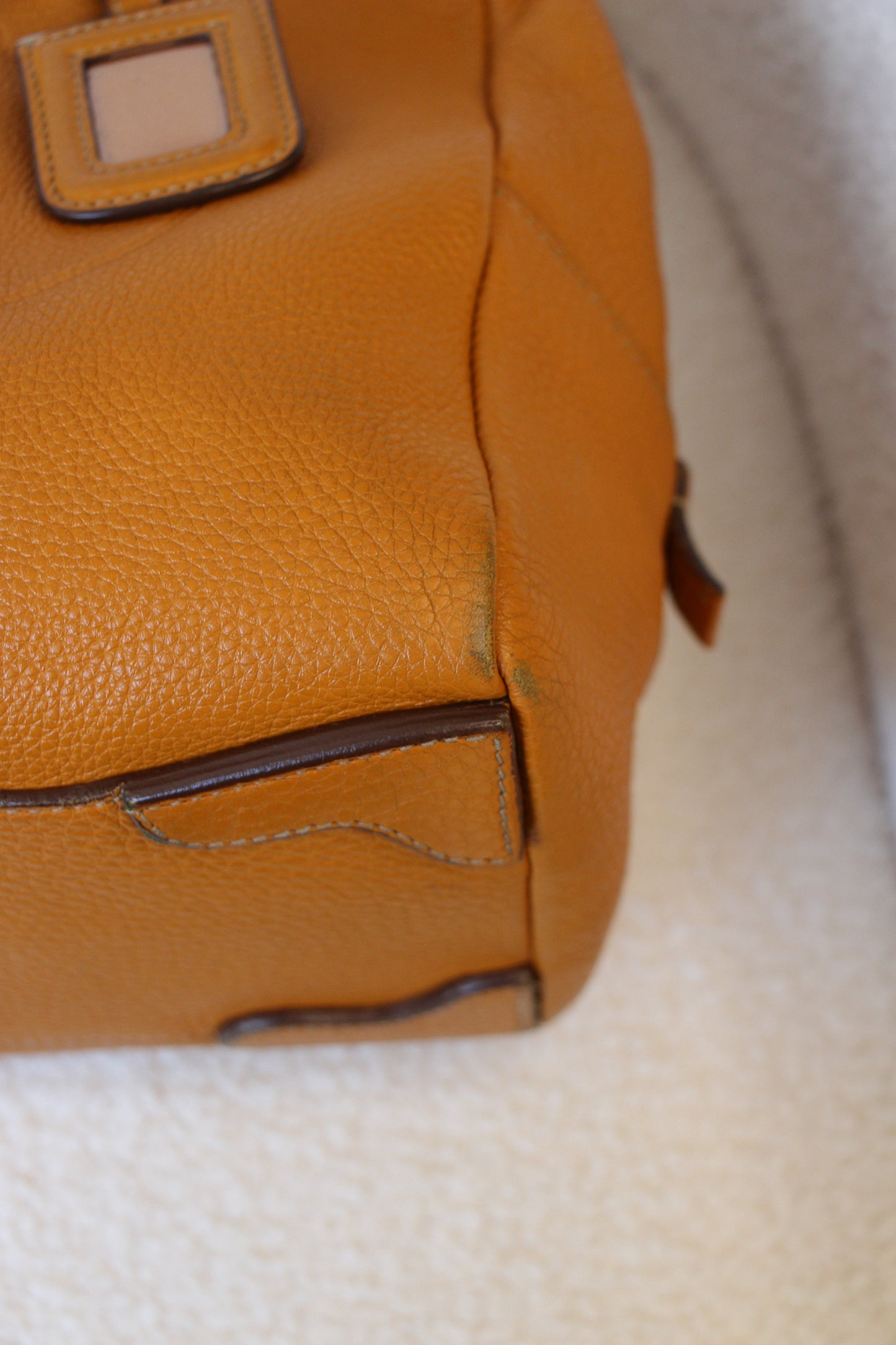 Prada Vitello Daino Bauletto Bag