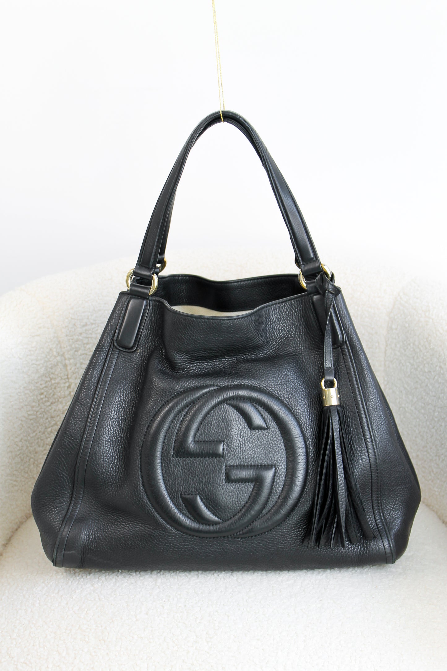 Gucci Soho Medium Leather Tote