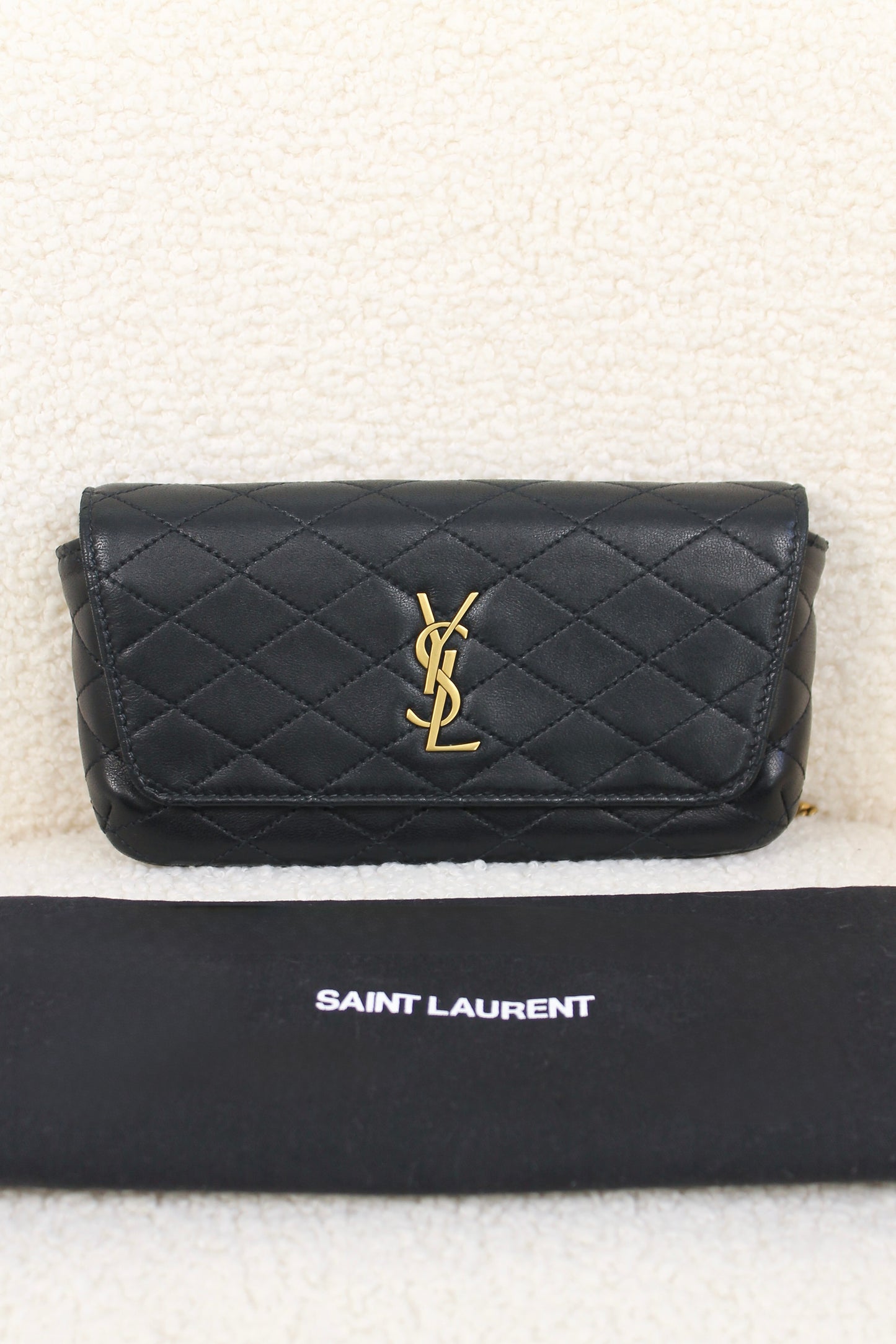 Saint Laurent Gaby Quilted Crossbody Bag
