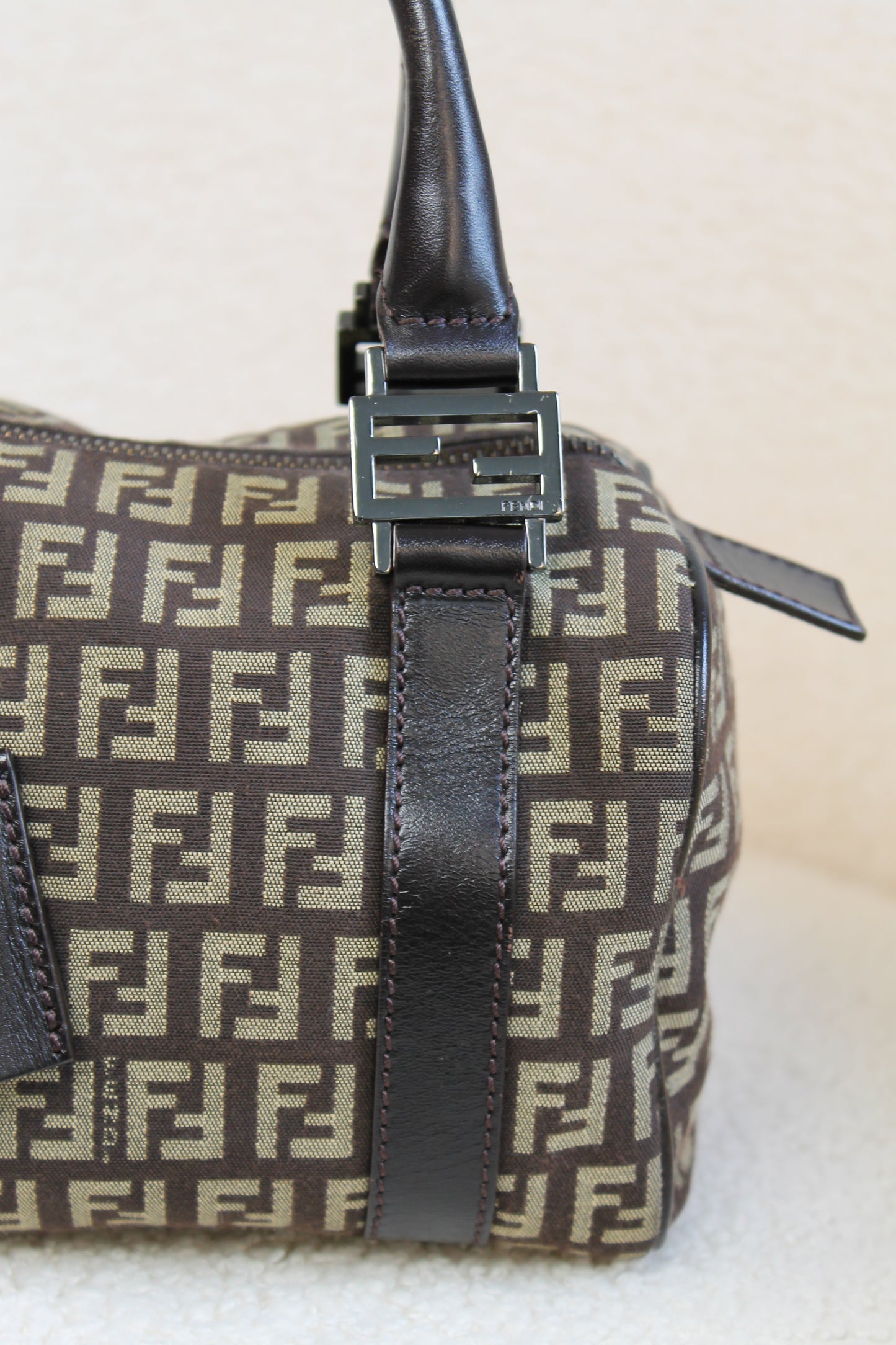 Fendi Zucchino Boston Mini
