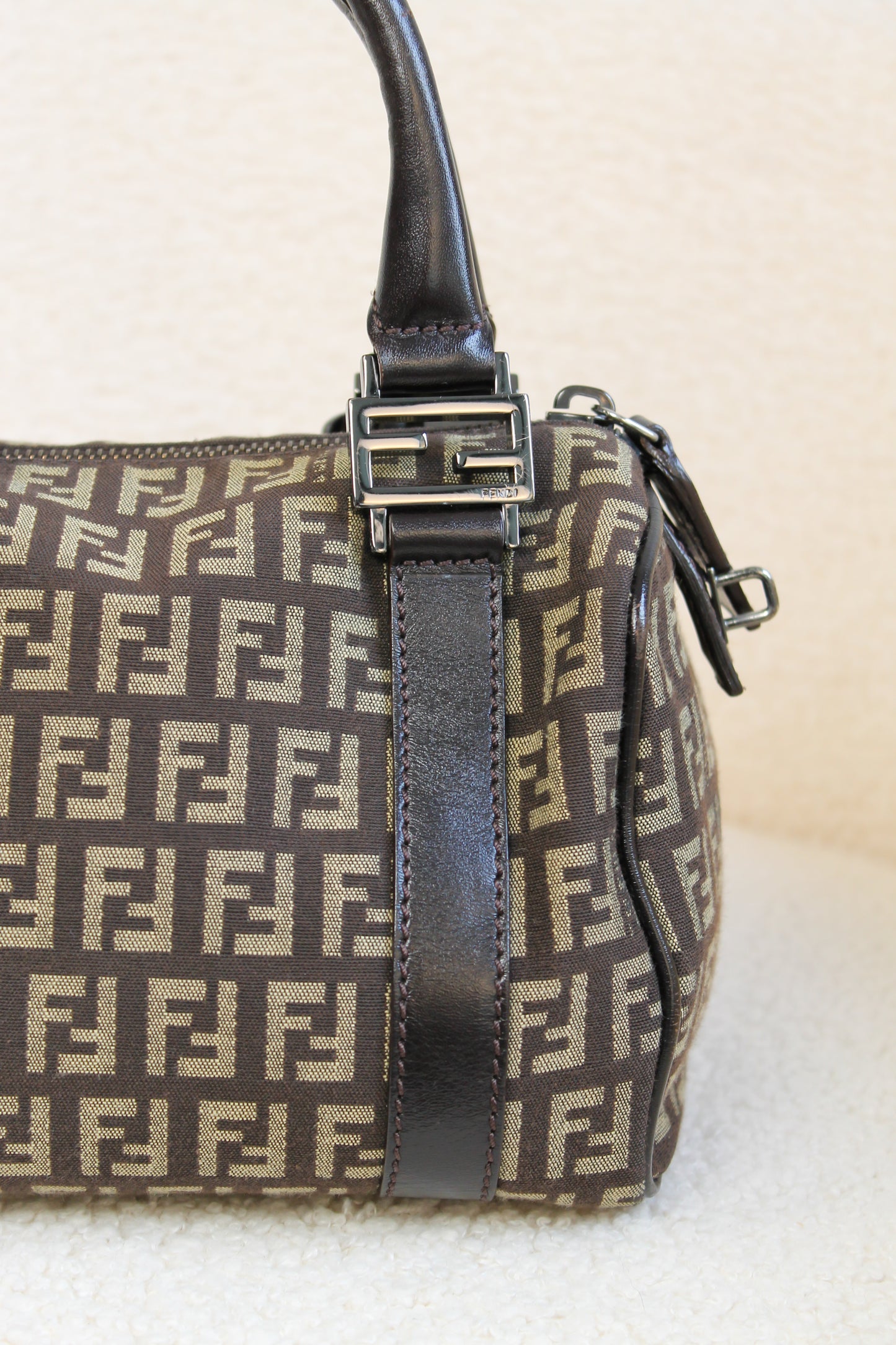 Fendi Zucchino Boston Mini