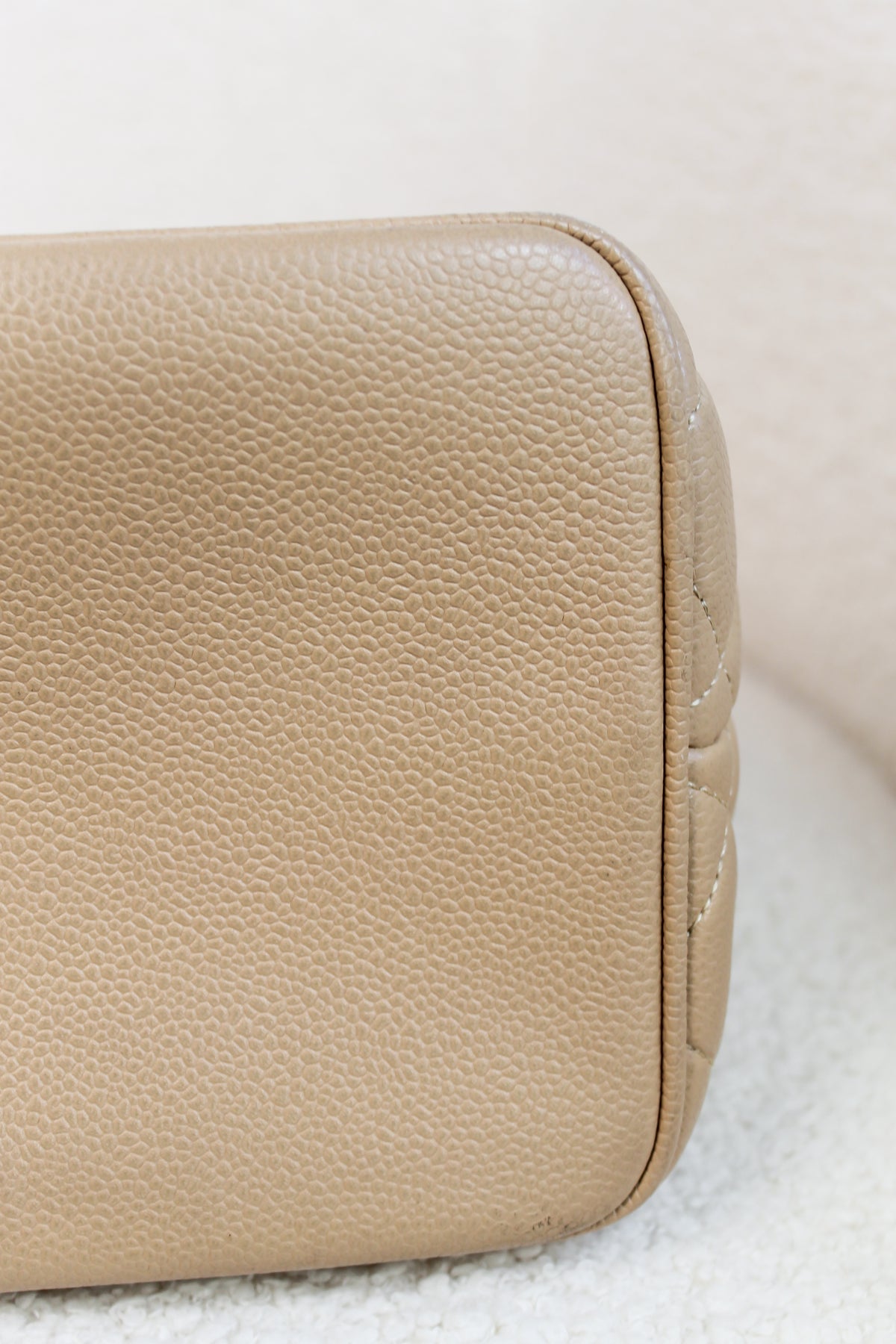 Chanel Caviar Leather Medallion Tote