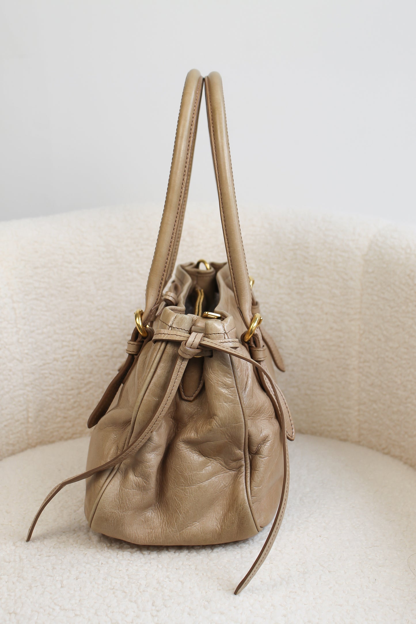 Miu Miu Vitello Bow