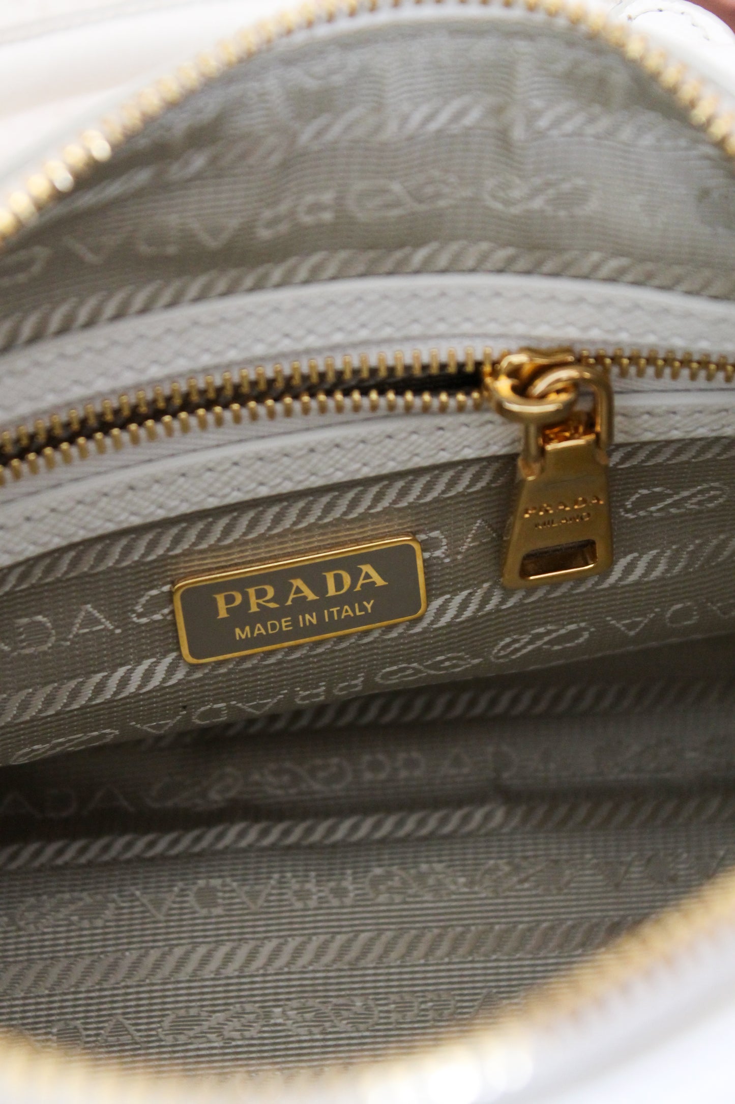 Prada Saffiano Leather Top Handle Bag