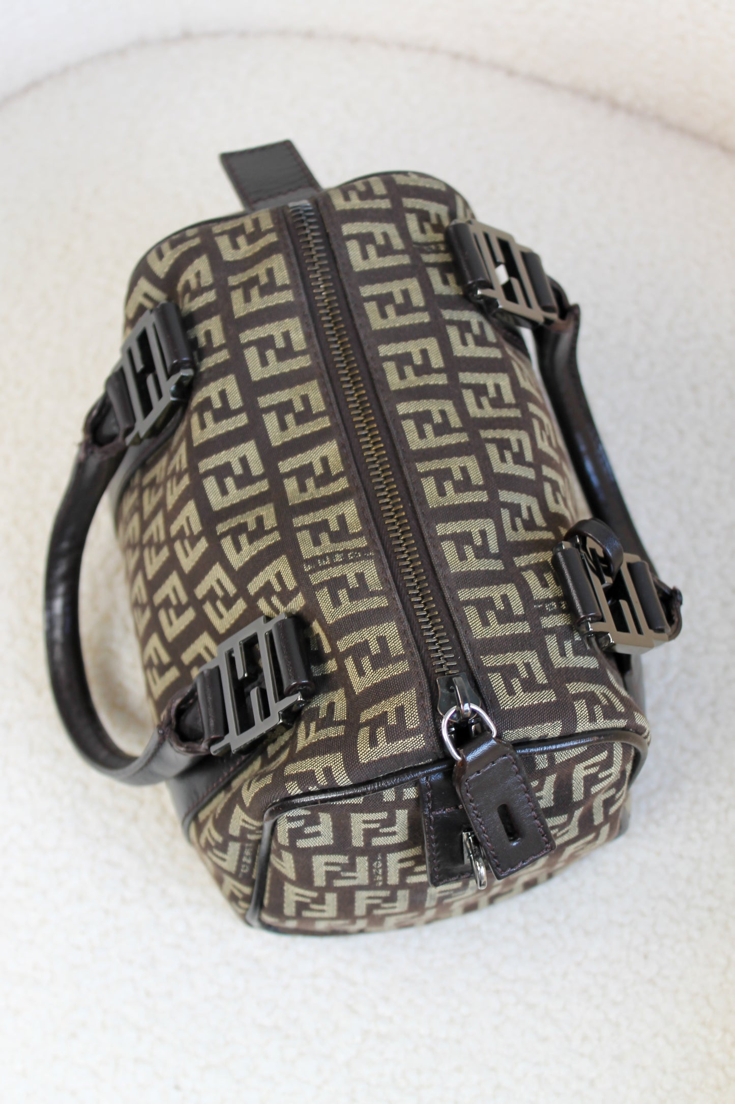 Fendi Zucchino Boston Mini