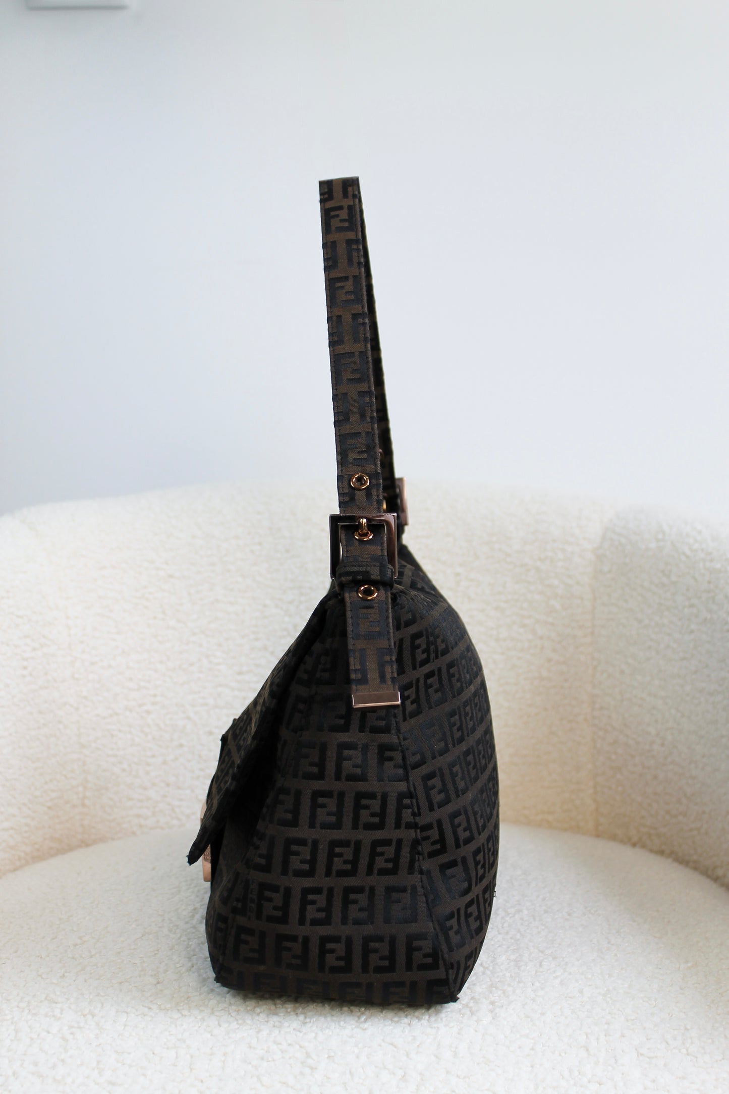 Fendi Mamma Baguette Canvas