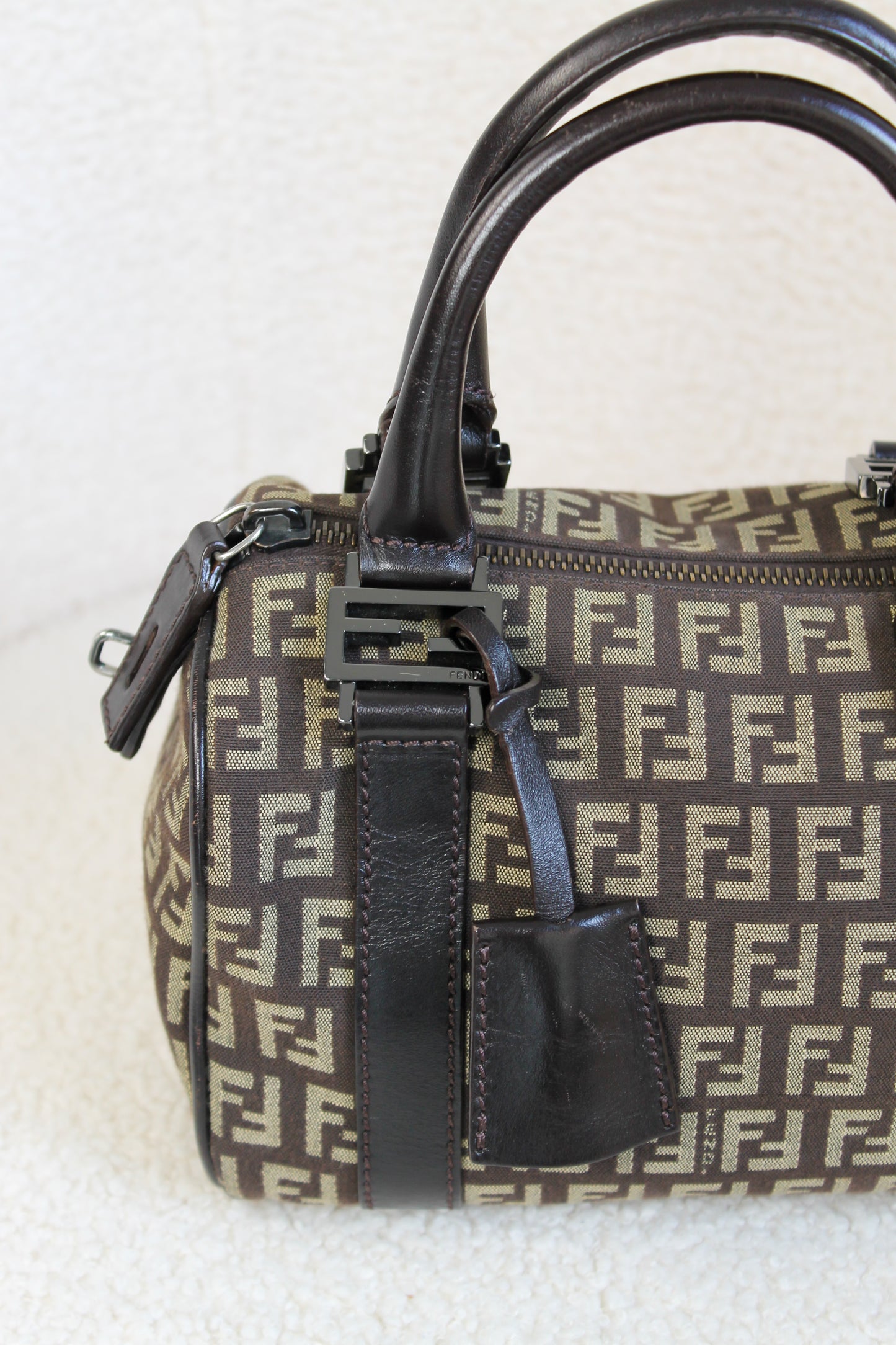 Fendi Zucchino Boston Mini