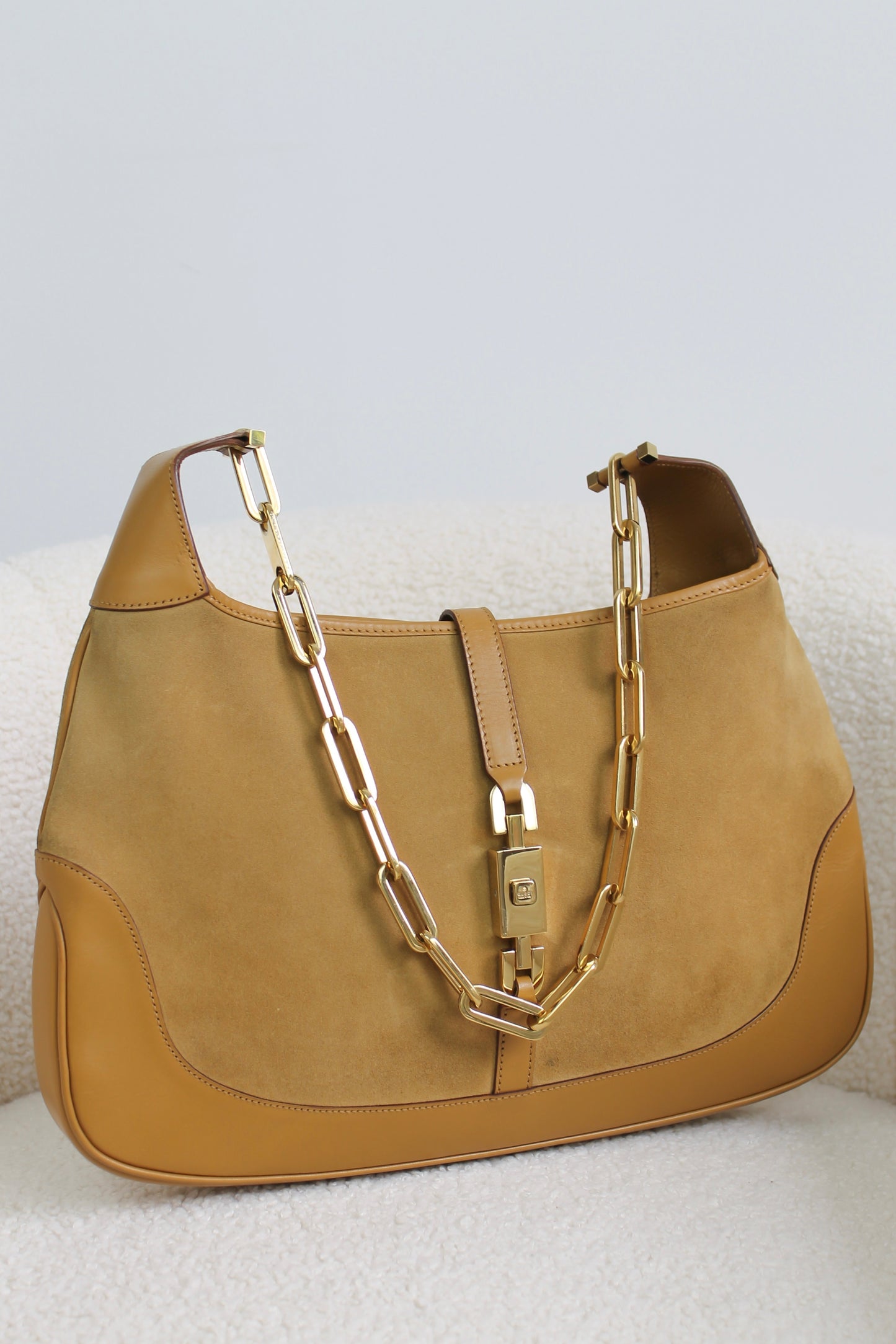 Gucci Jackie Chain Suede