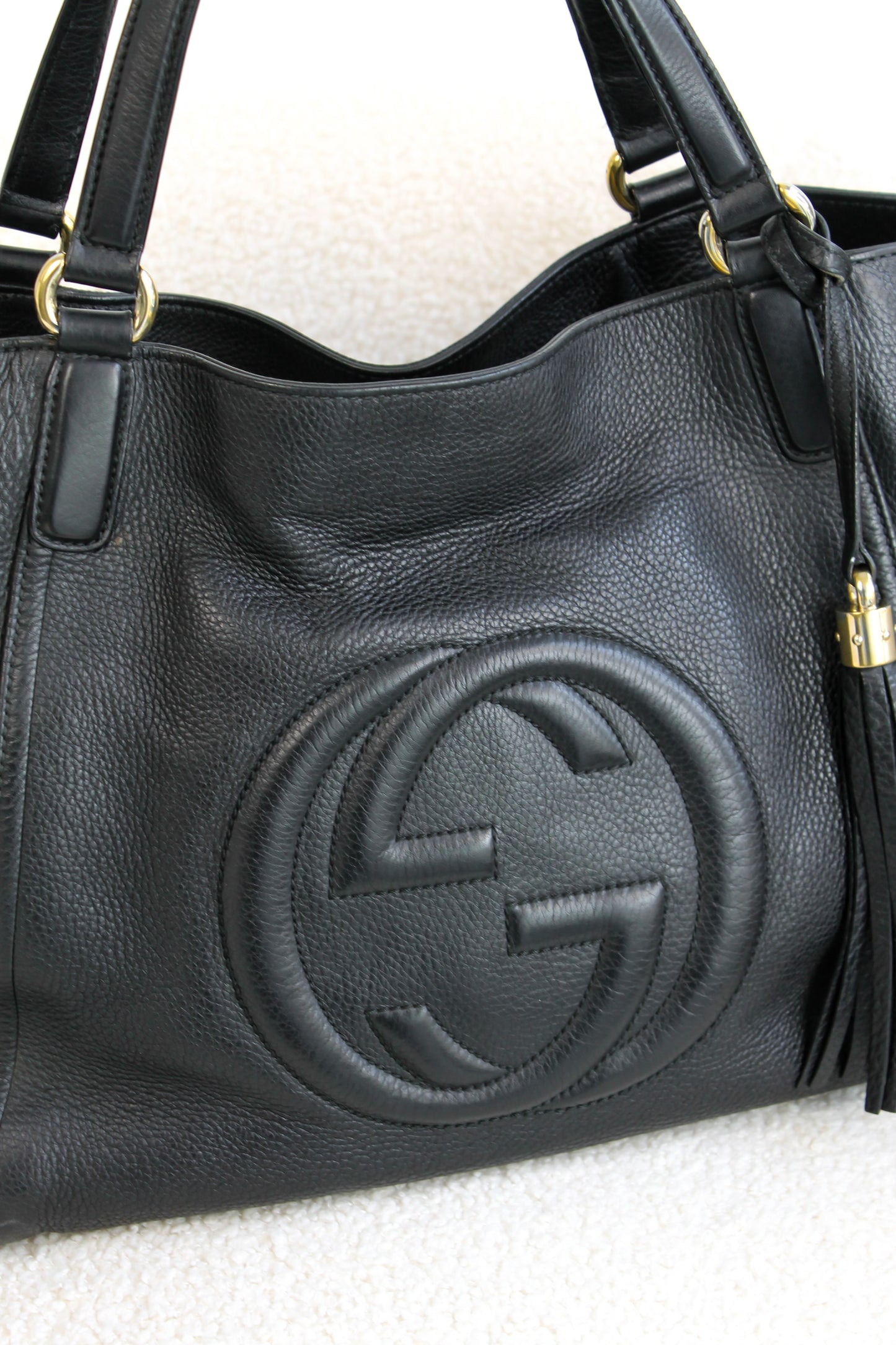 Gucci Soho Medium Leather Tote