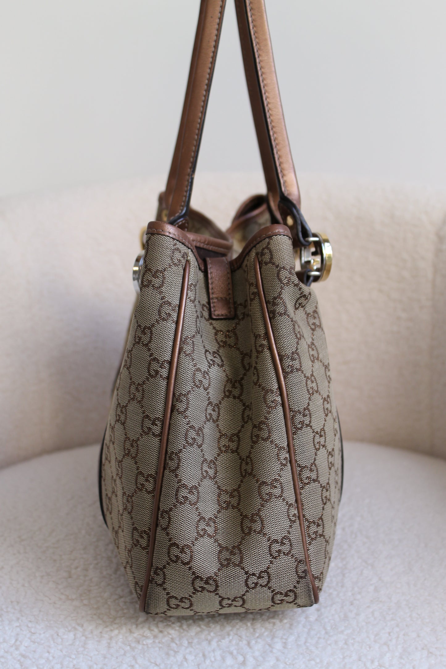 Gucci Interlocking GG Monogram Tote