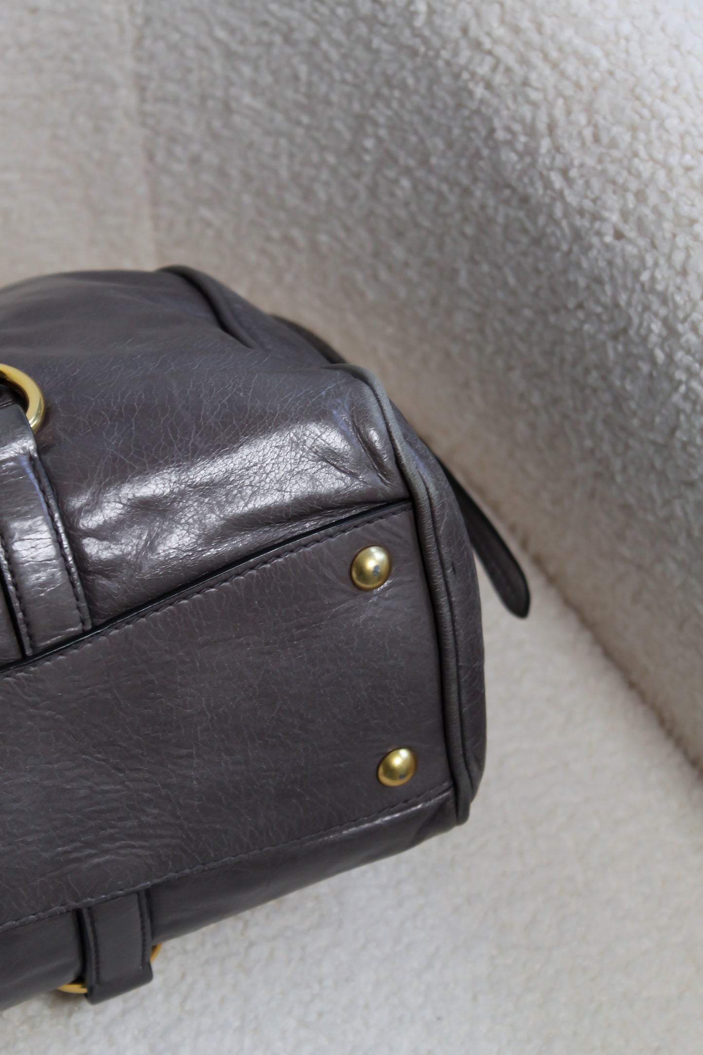 Miu Miu Shopping Vitello Shine