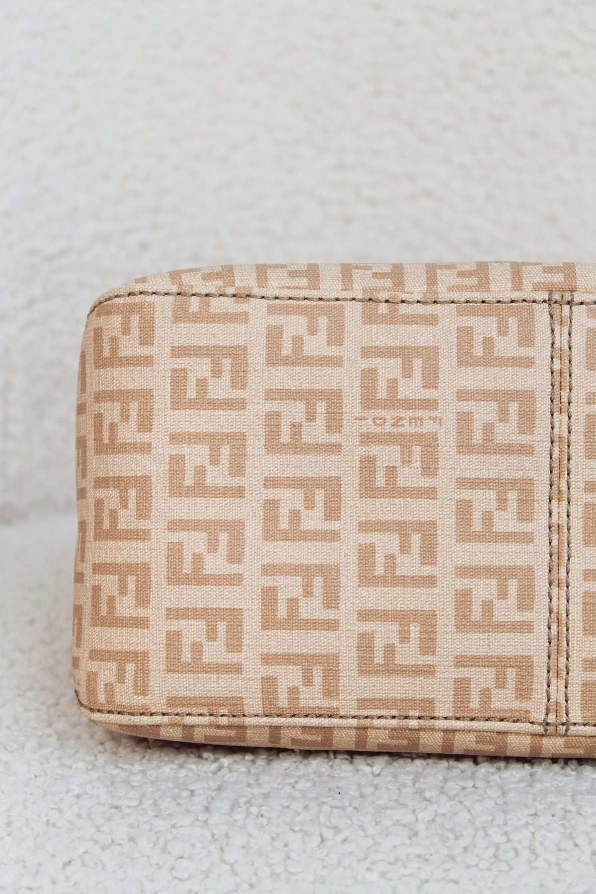 Fendi Pink Zucchino Mamma Baguette Mini