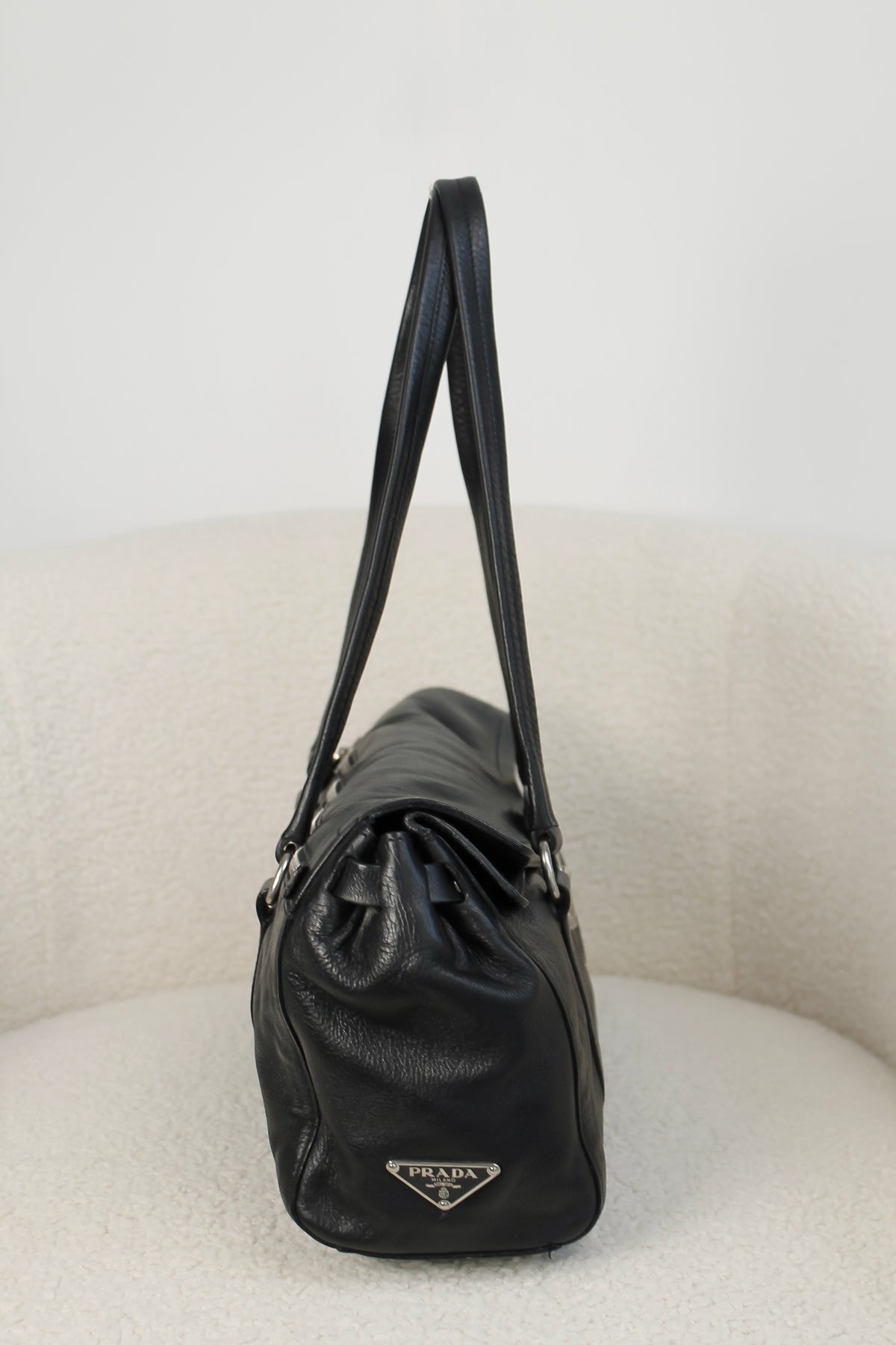 Prada Vitello Daino Easy Shoulder Bag