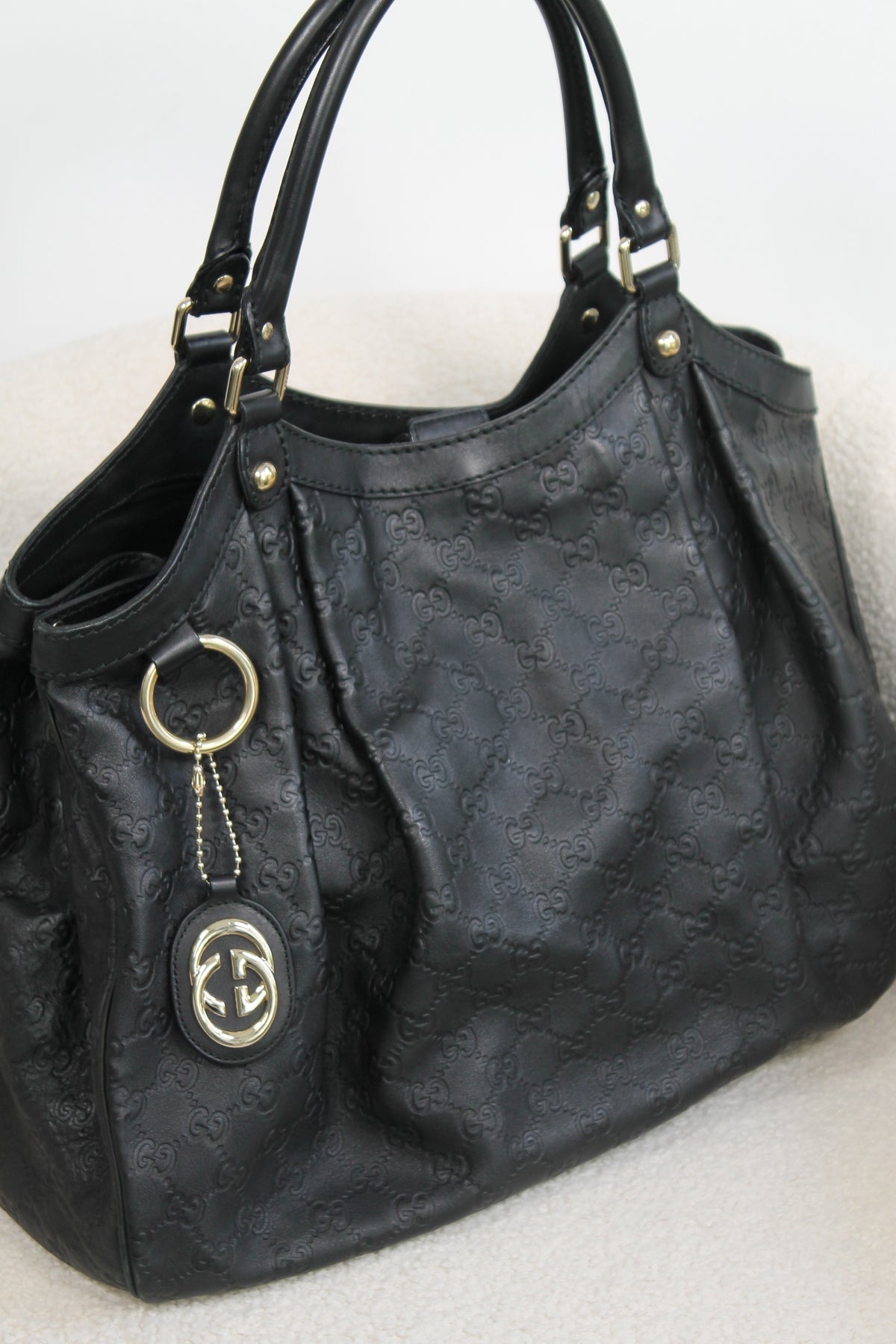 Gucci Guccissima Large Sukey Tote