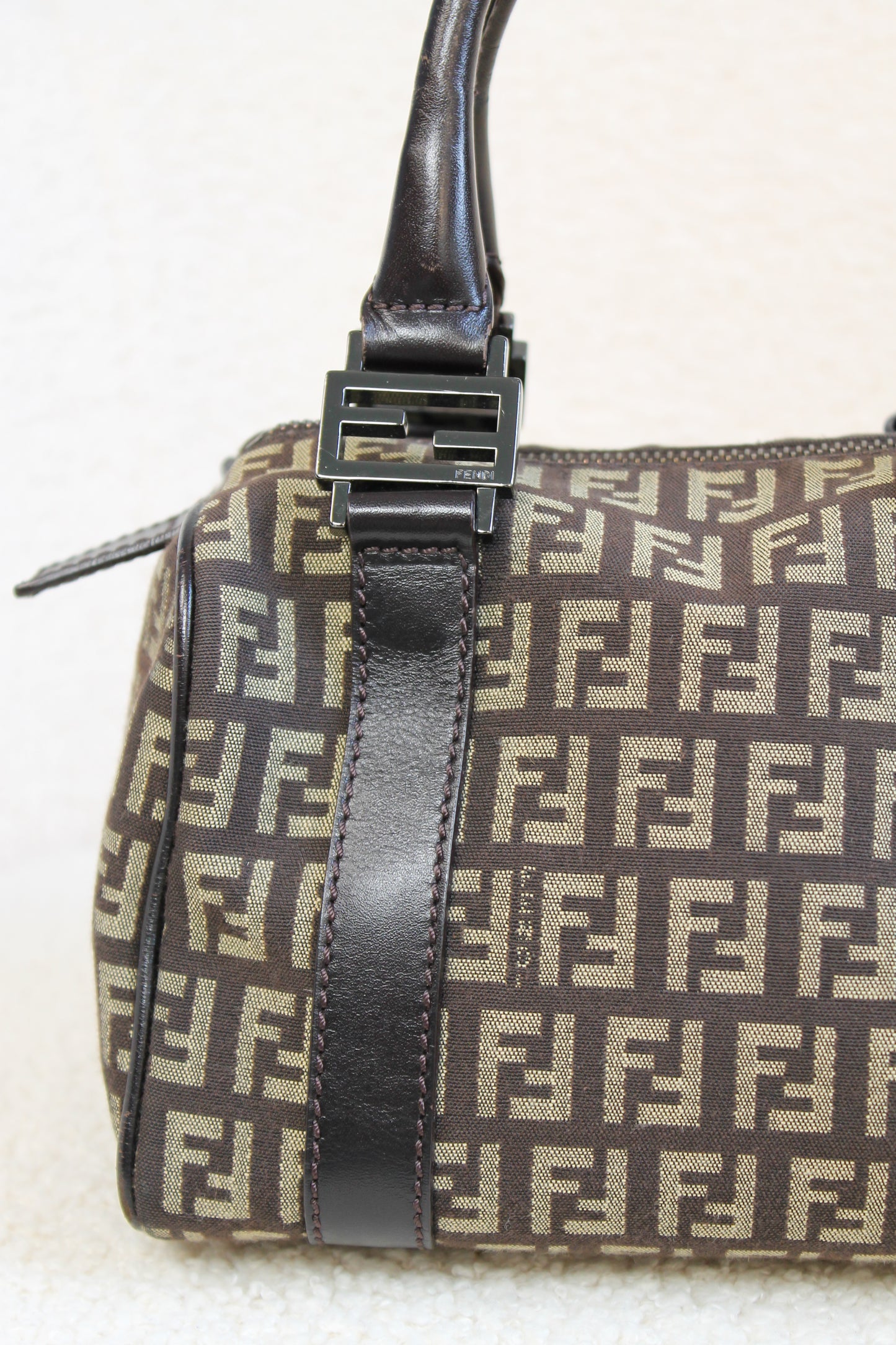 Fendi Zucchino Boston Mini