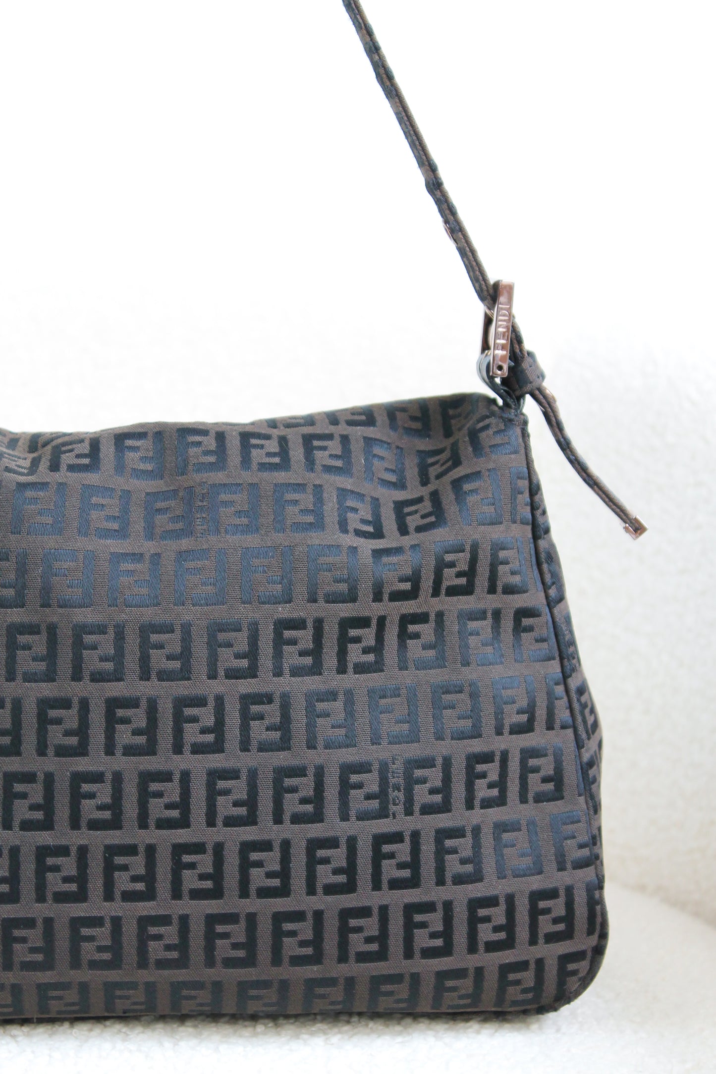 Fendi Mamma Baguette Canvas
