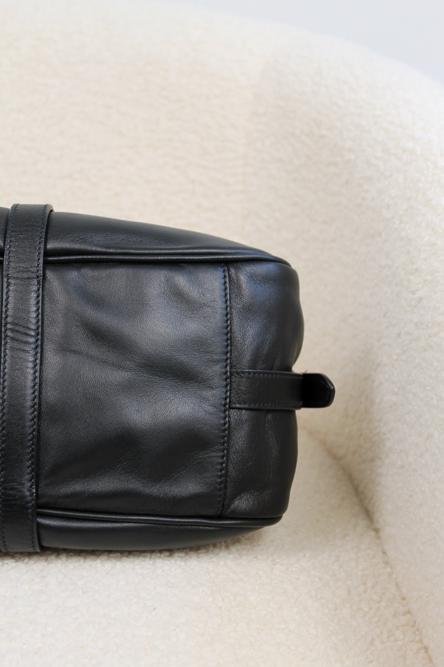 Prada Buckled Bauletto Bag