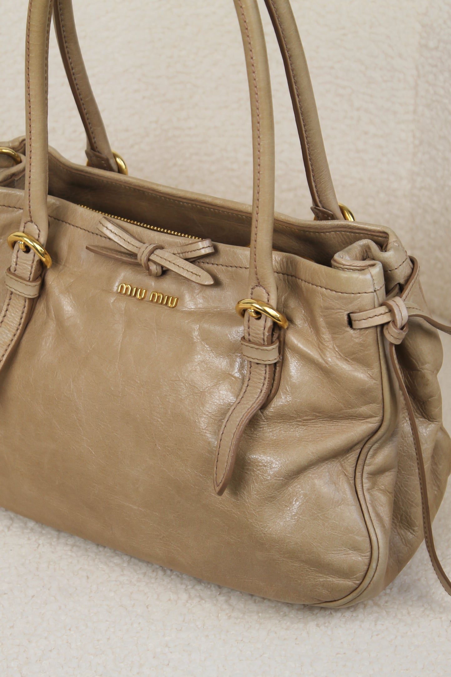 Miu Miu Vitello Bow