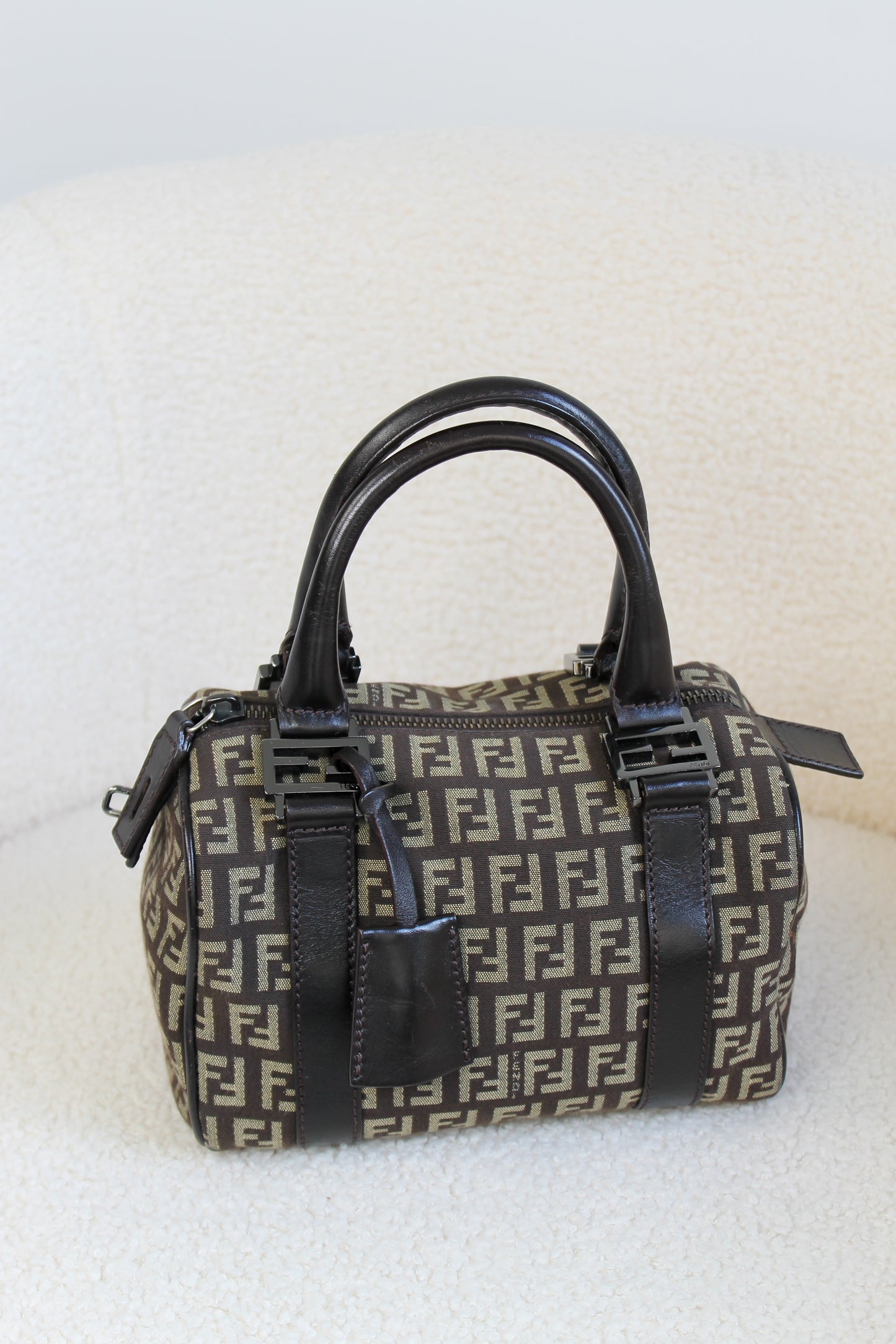 Fendi Zucchino Boston Mini