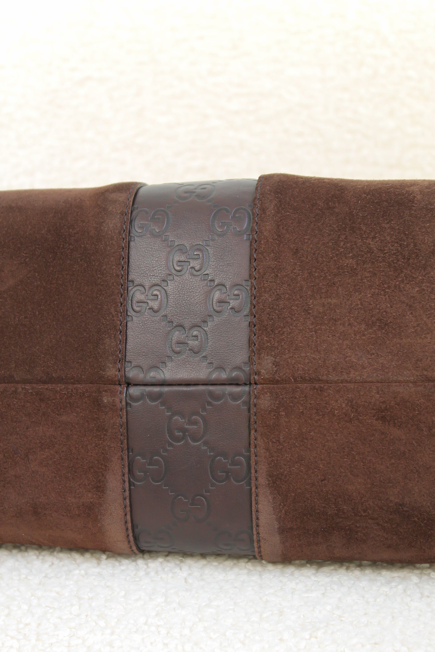 Gucci Suede Boston Small