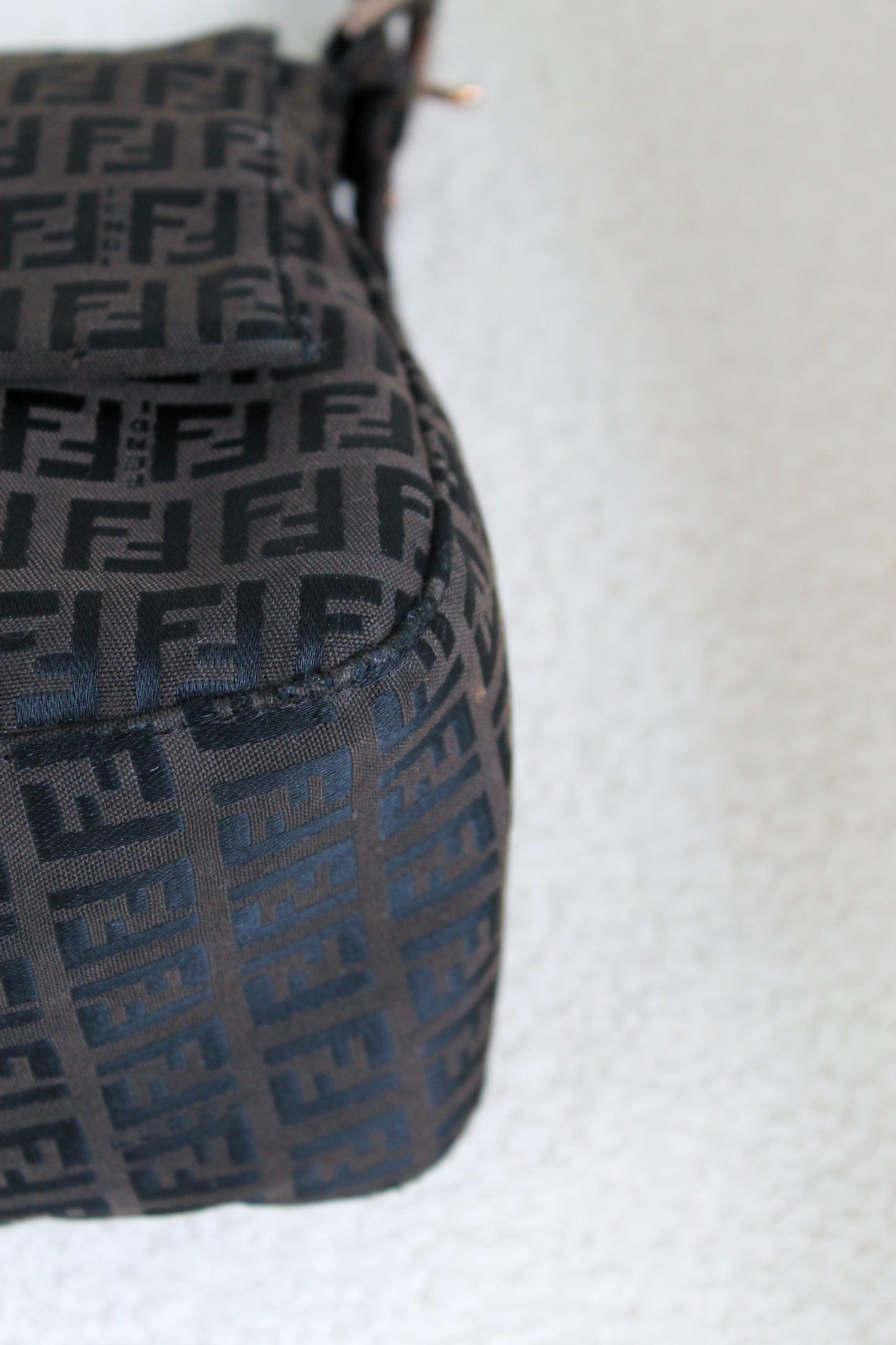 Fendi Mamma Baguette Canvas