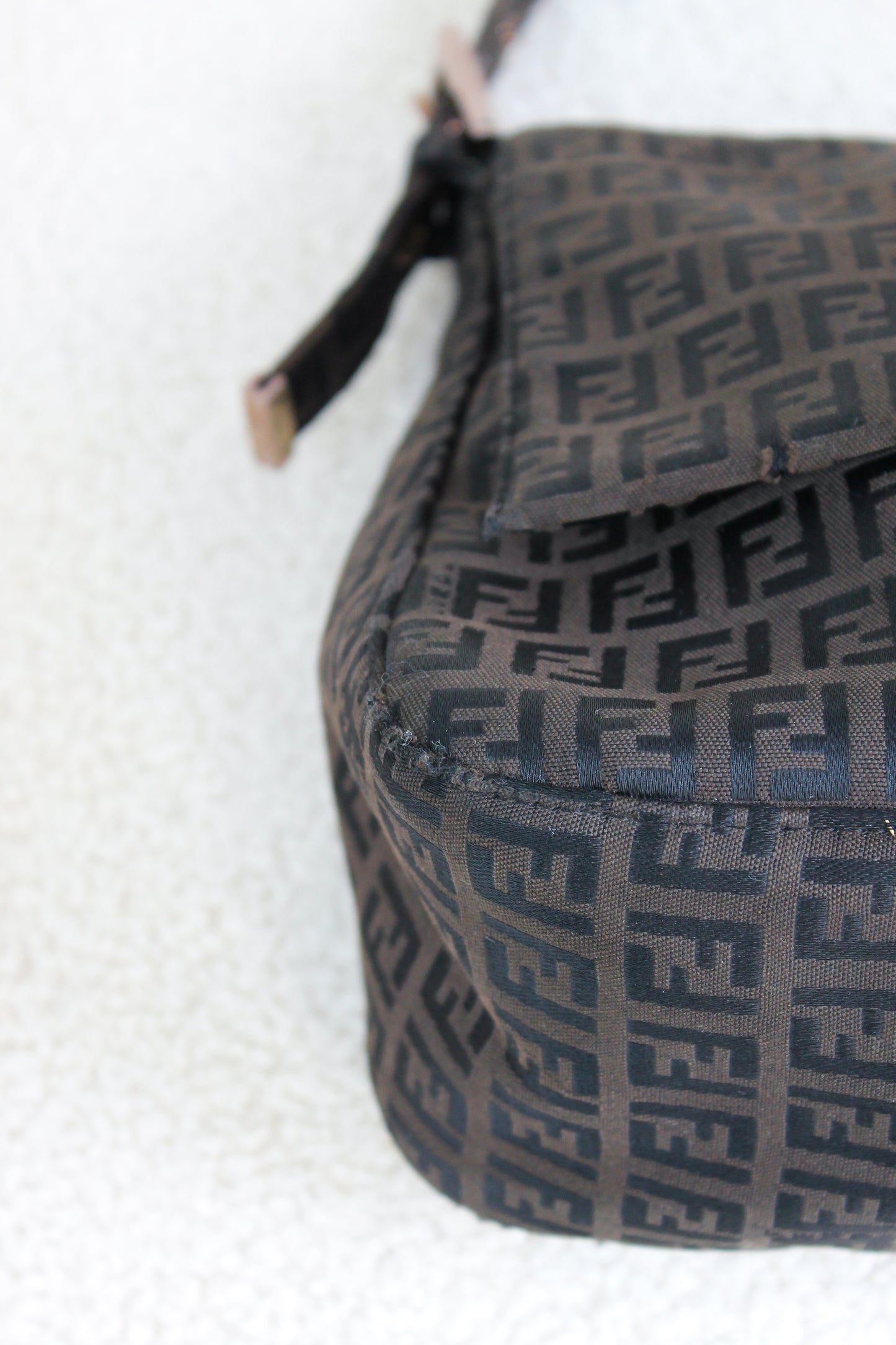 Fendi Mamma Baguette Canvas