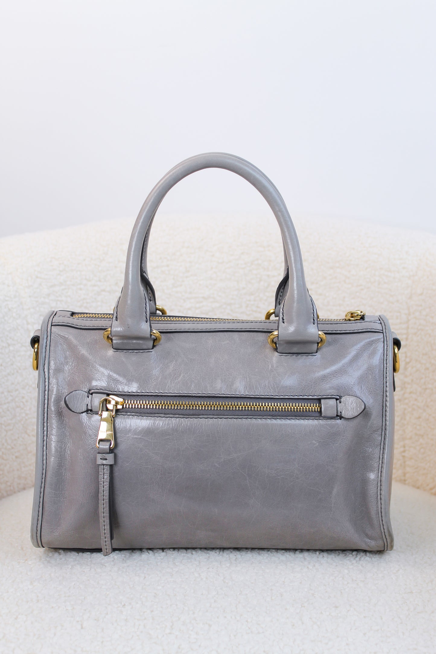Miu Miu Bauletto Vitello Shine