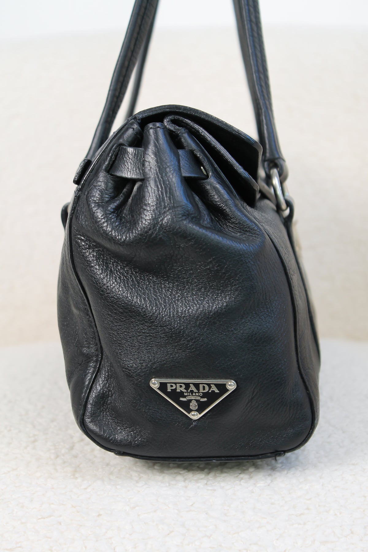 Prada Vitello Daino Easy Shoulder Bag