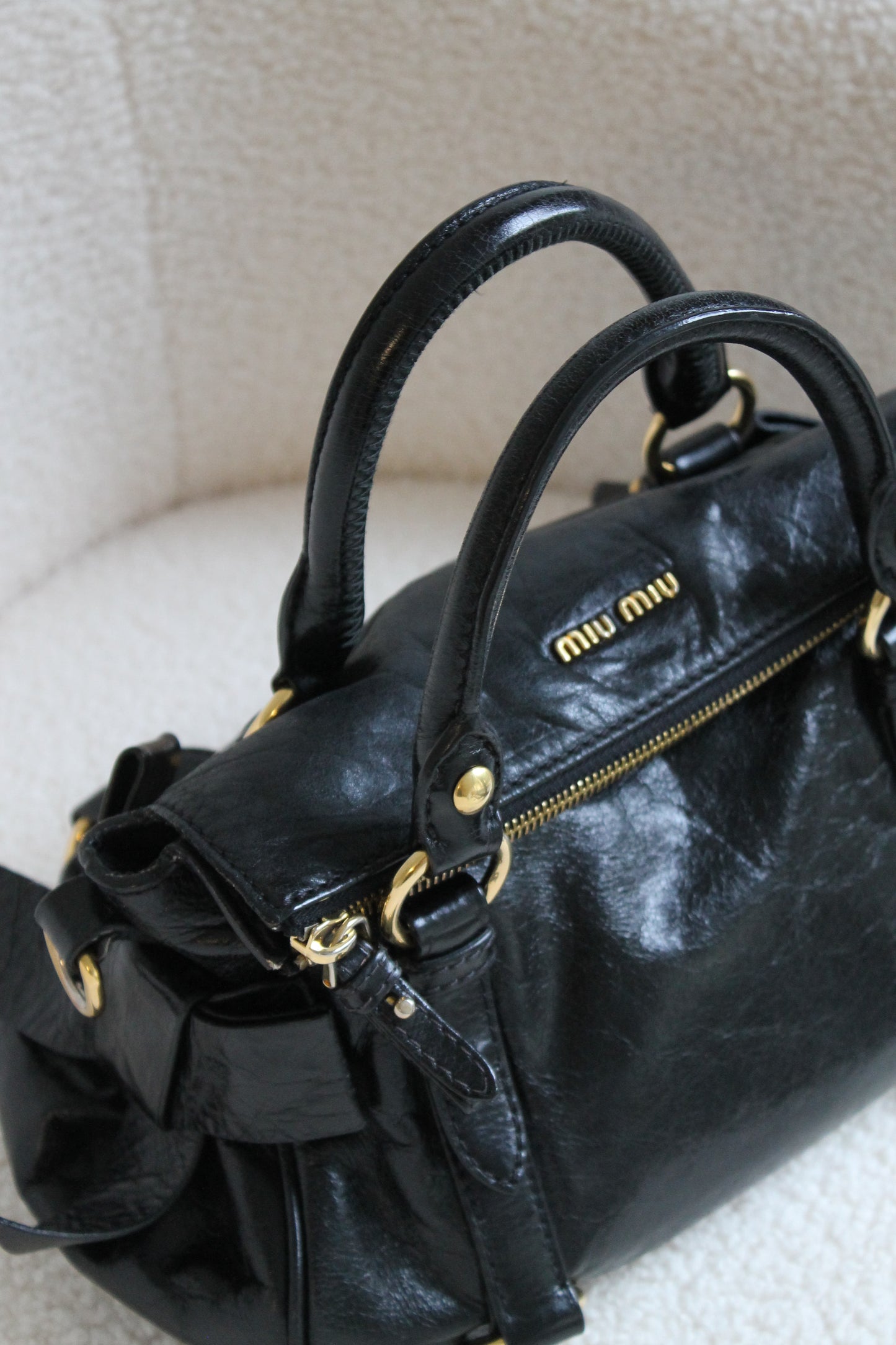 Miu Miu Vitello Shine